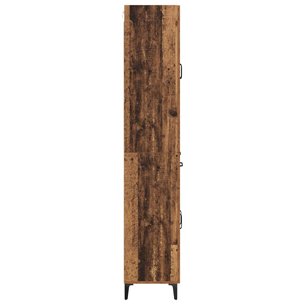 Highboard Zidne Staro drvo 69,5 x 34 x 180 cm Konstruirano drvo
