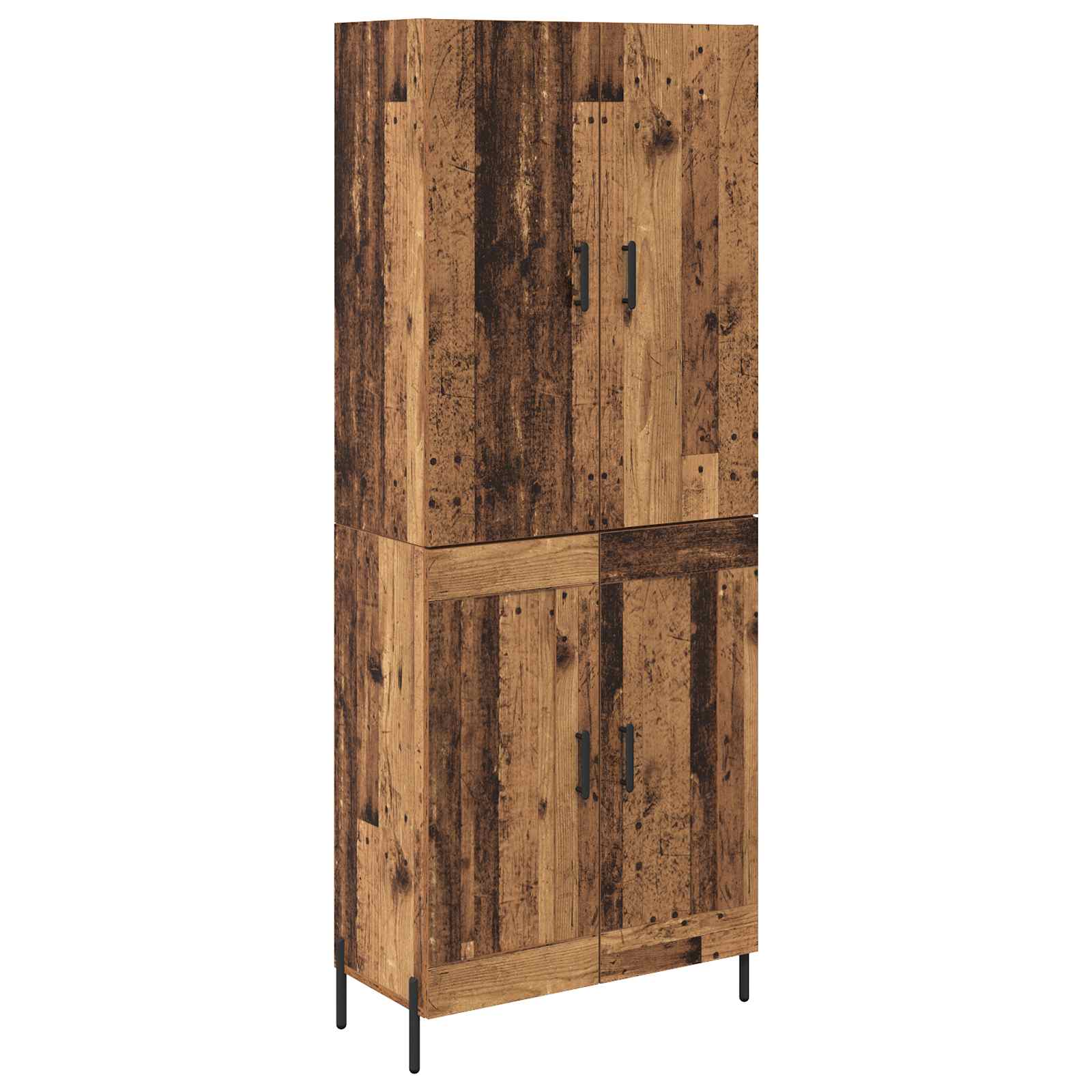 Highboard Zidne Staro drvo 69,5 x 34 x 180 cm Konstruirano drvo