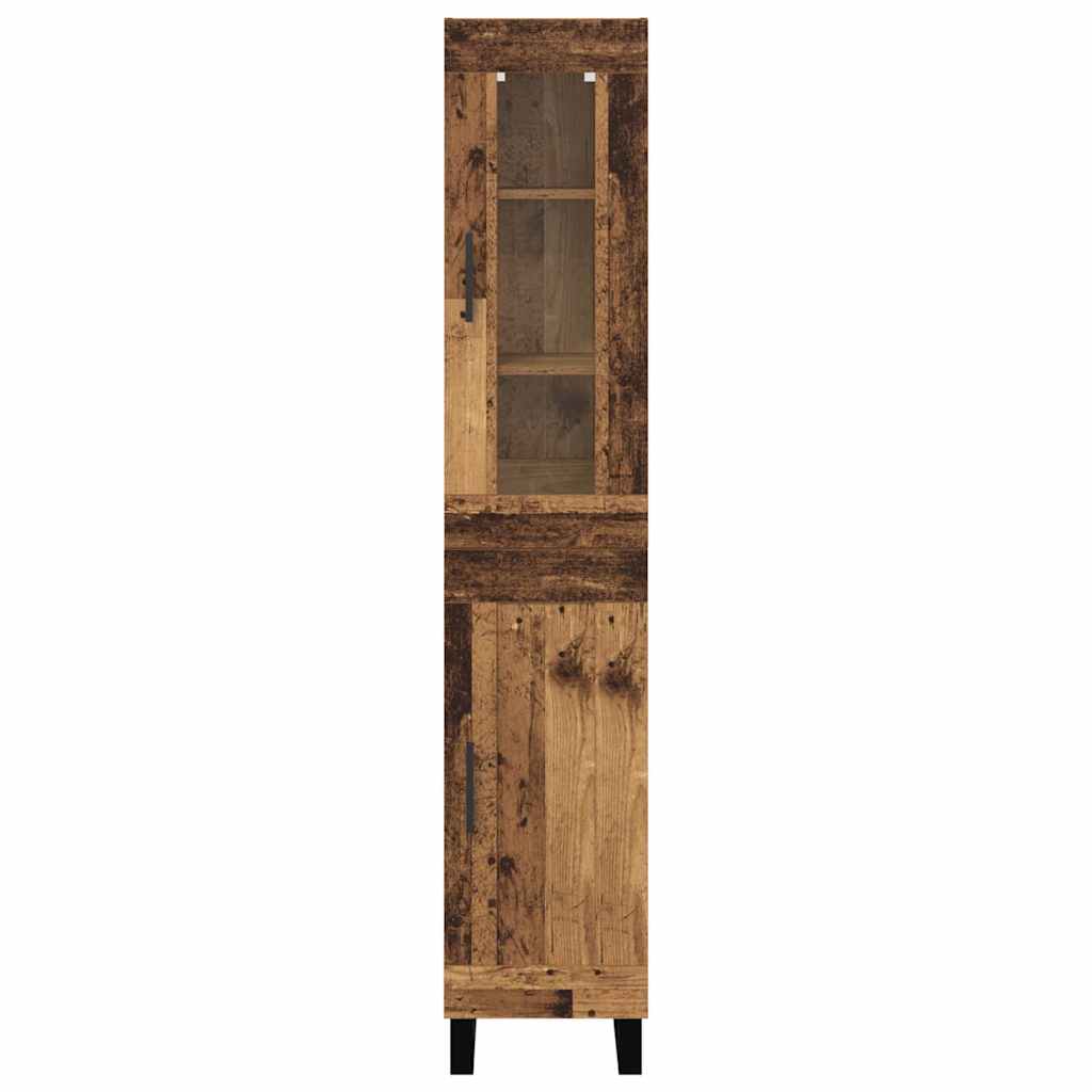 Highboard Staro drvo 34,5 x 34 x 180 cm Konstruirano drvo