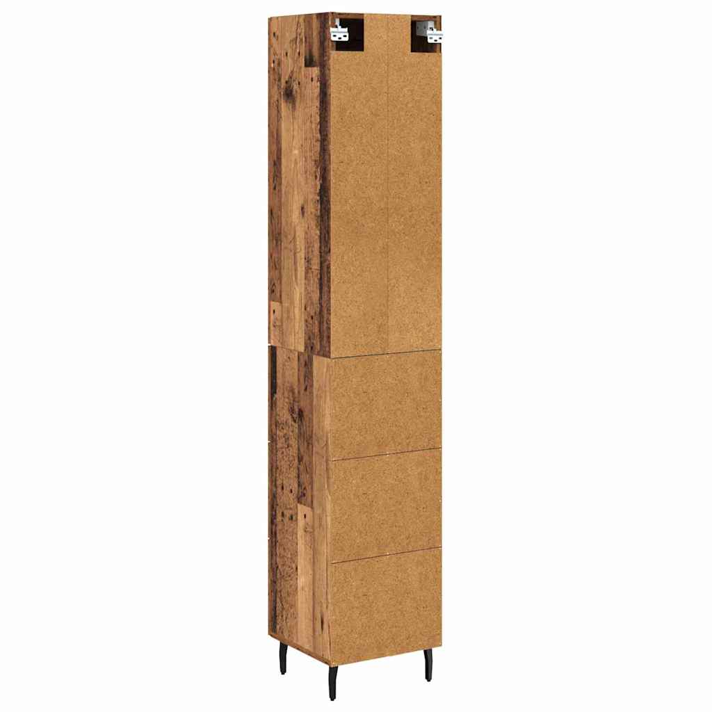 Highboard Staro drvo 34,5 x 34 x 180 cm Konstruirano drvo