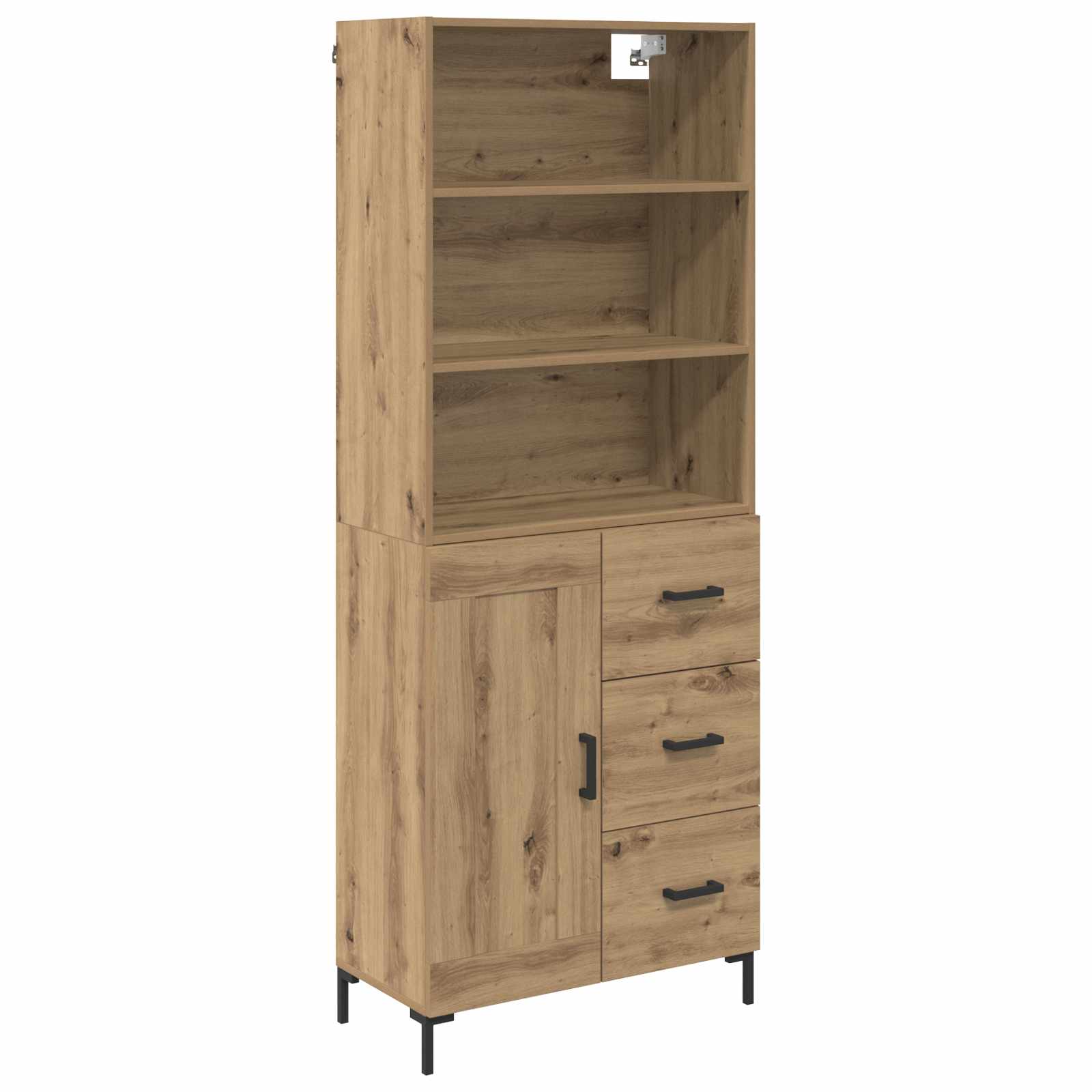 Highboard Umjetnički hrast 69,5 x 34 x 180 cm Konstruirano drvo