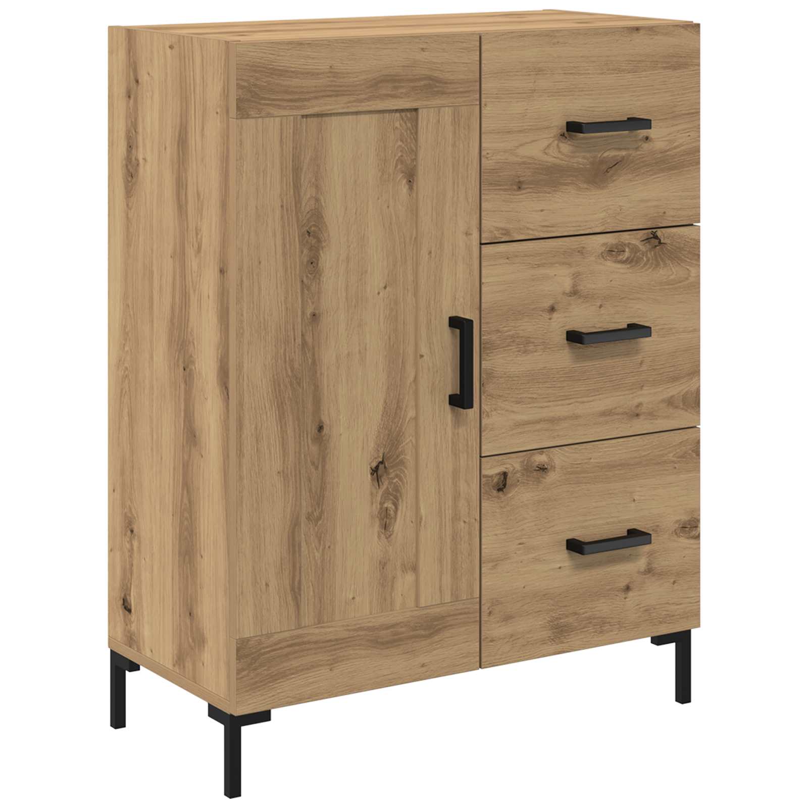 Highboard Umjetnički hrast 69,5 x 34 x 180 cm Konstruirano drvo