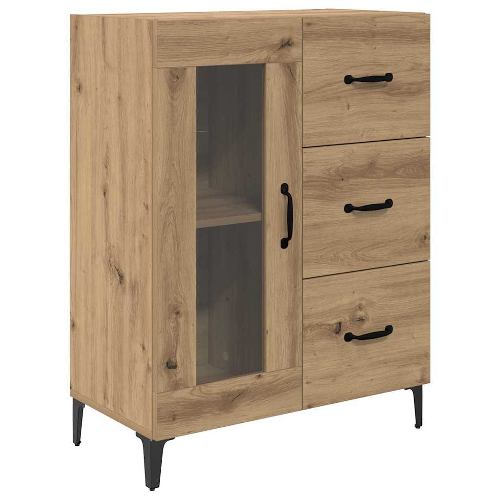 Highboard Umjetnički hrast 69,5 x 34 x 180 cm Konstruirano drvo