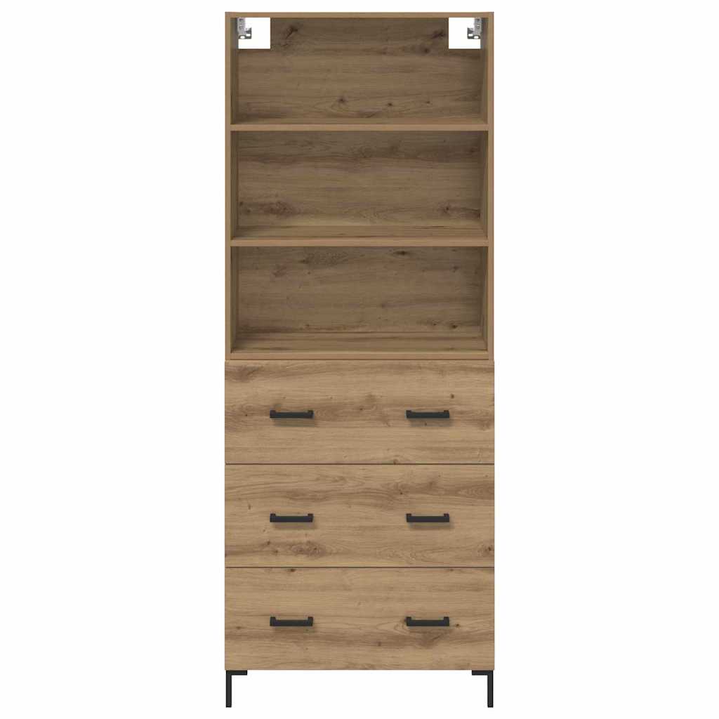 Highboard Umjetnički hrast 69,5 x 34 x 180 cm Konstruirano drvo