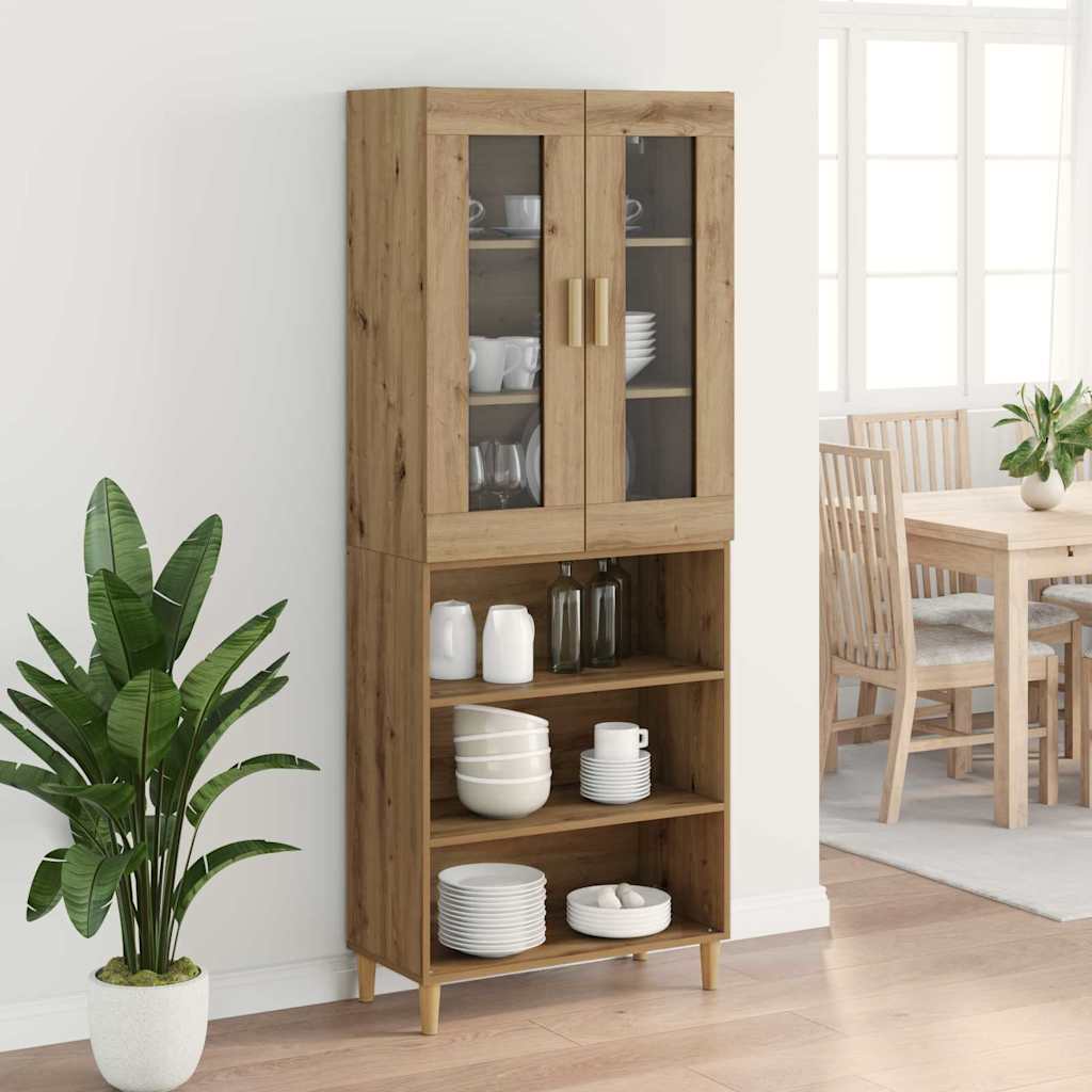 Highboard Umjetnički hrast 69,5 x 34 x 180 cm