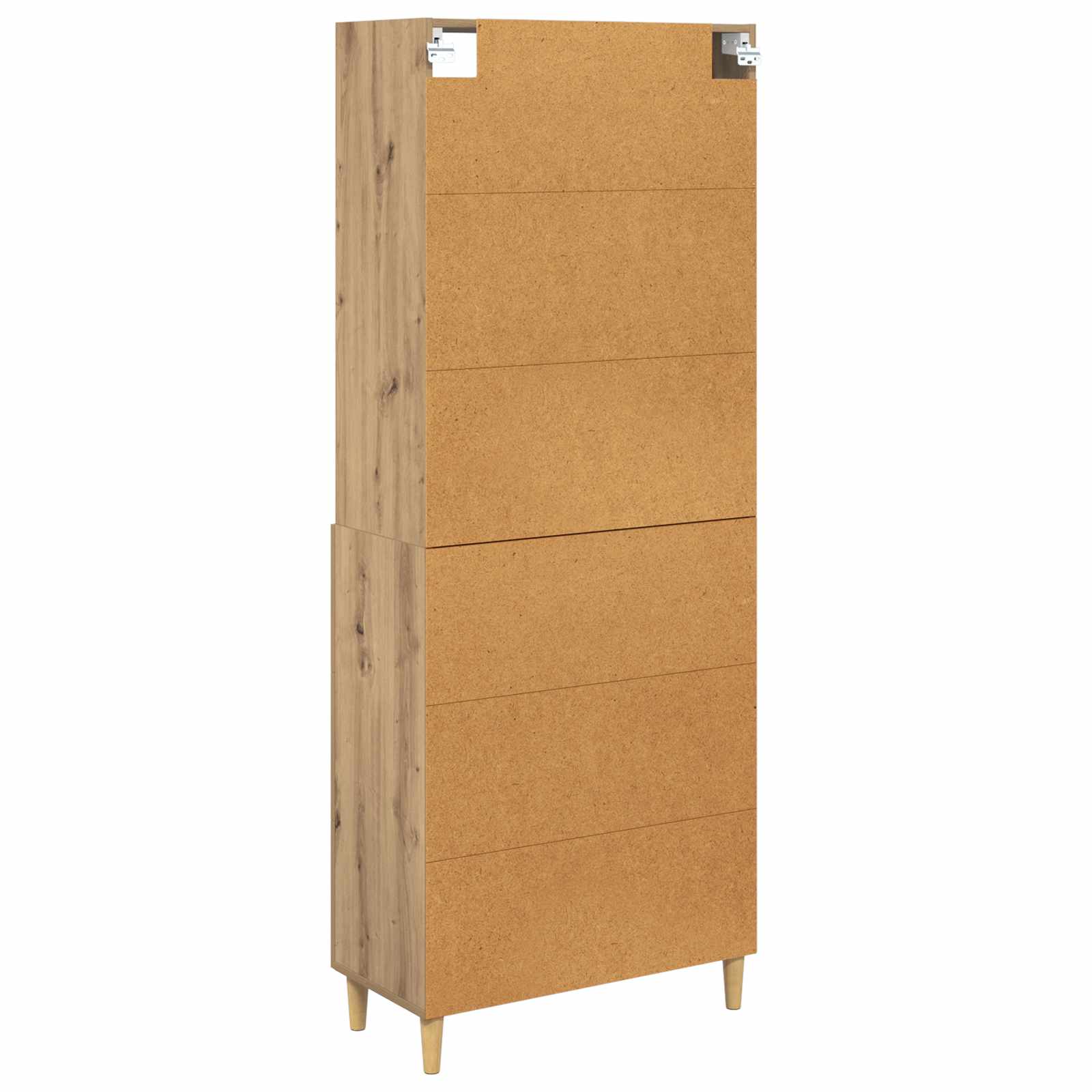 Highboard s ladicama Umjetnički hrast 69,5 x 32,5 x 180 cm