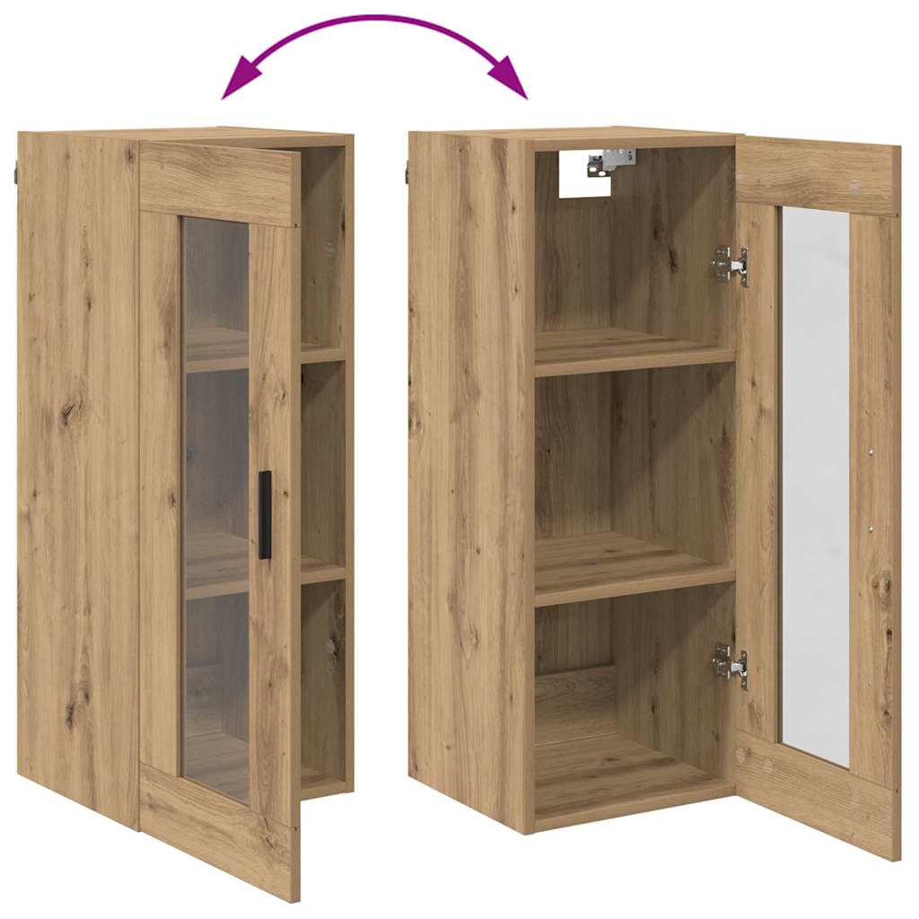 Highboard Umjetnički hrast 34,5 x 34 x 180 cm Konstruirano drvo