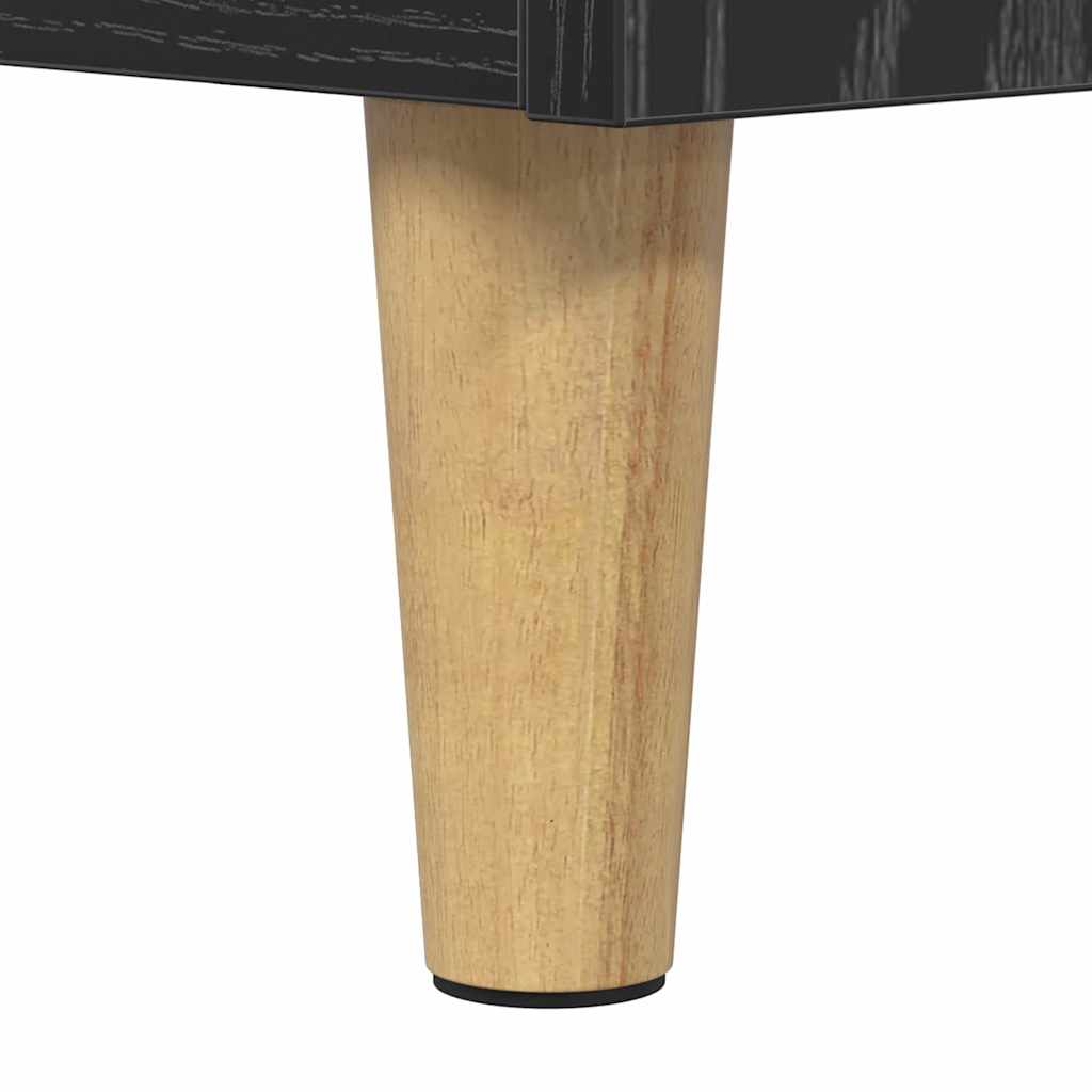 Highboard Crni hrast 69,5 x 32,5 x 180 cm Konstruirano drvo