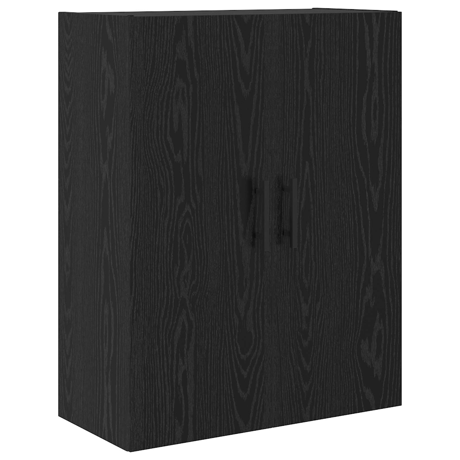 Highboard s ladicama 2 pcs Crni hrast 69,5 x 34 x 180 cm