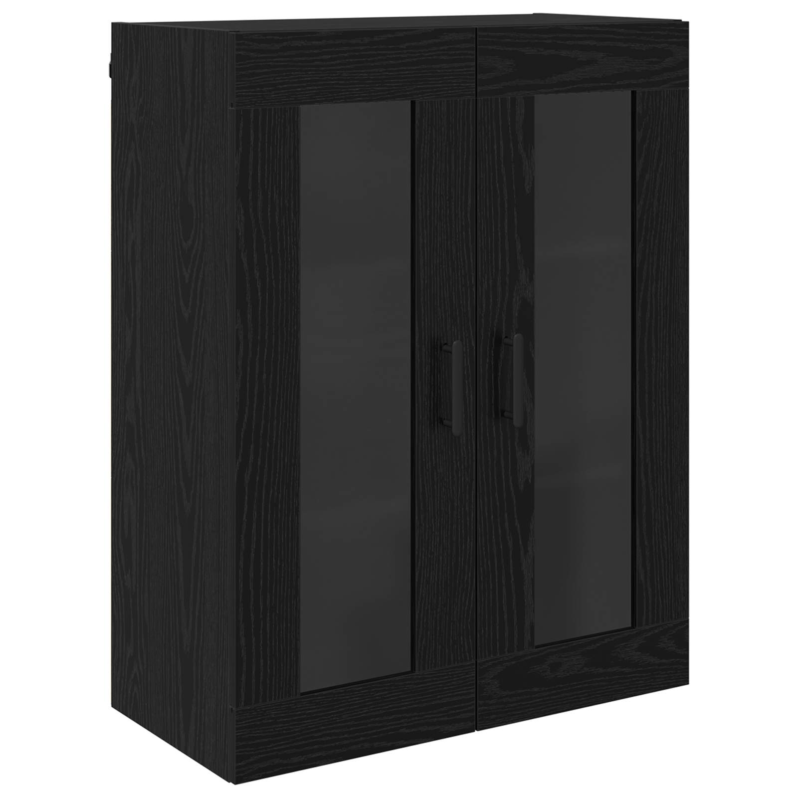 Highboard Zidne Crni hrast 69,5 x 34 x 180 cm Konstruirano drvo