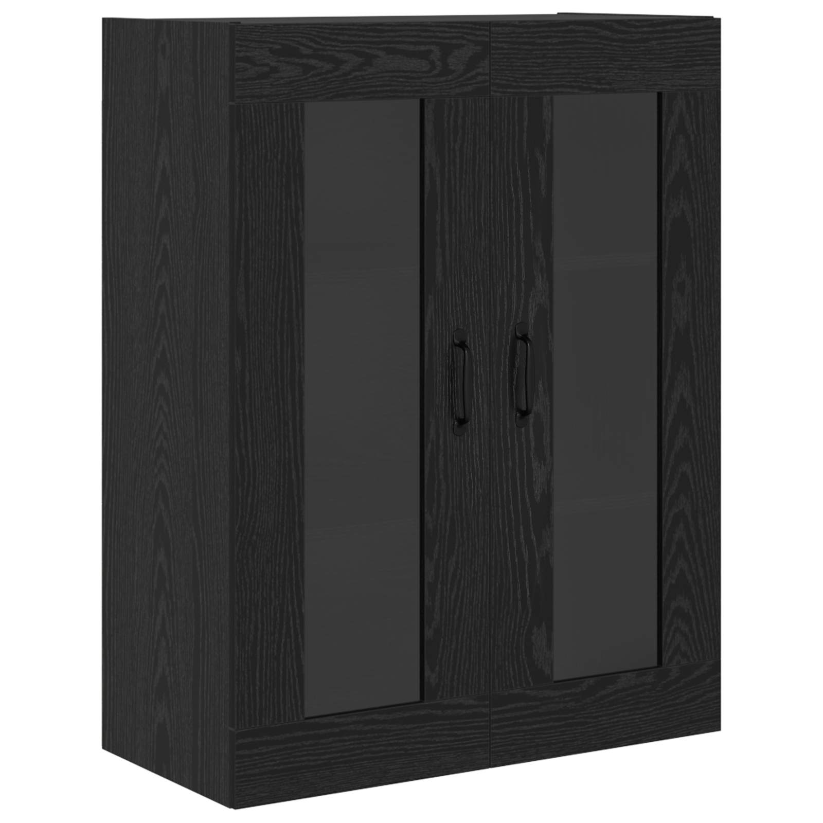 Highboard Zidne Crni hrast 69,5 x 34 x 180 cm Konstruirano drvo