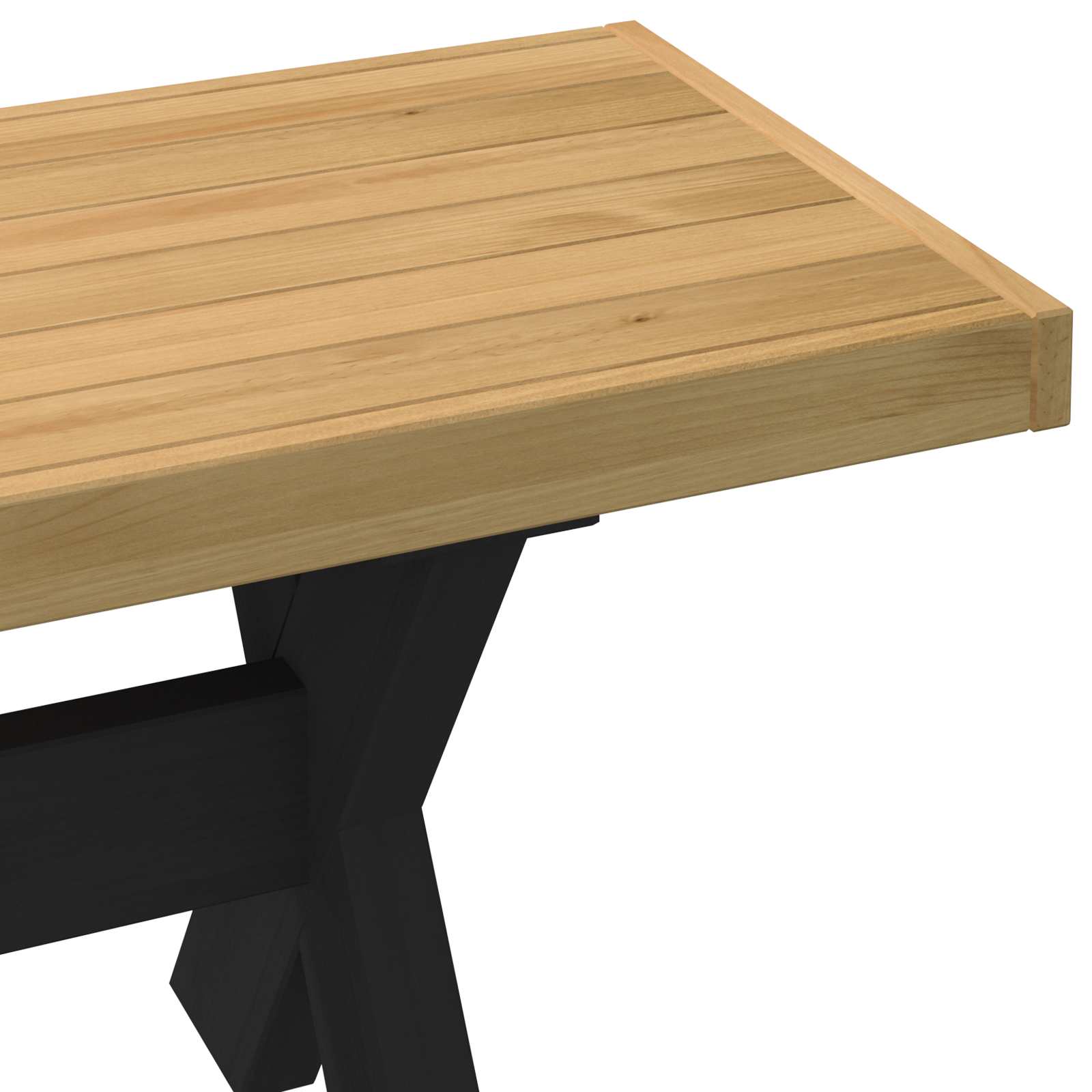 Klupa za blagovanje NOAIN 120 x 41 x 45 cm Masivna borovina
