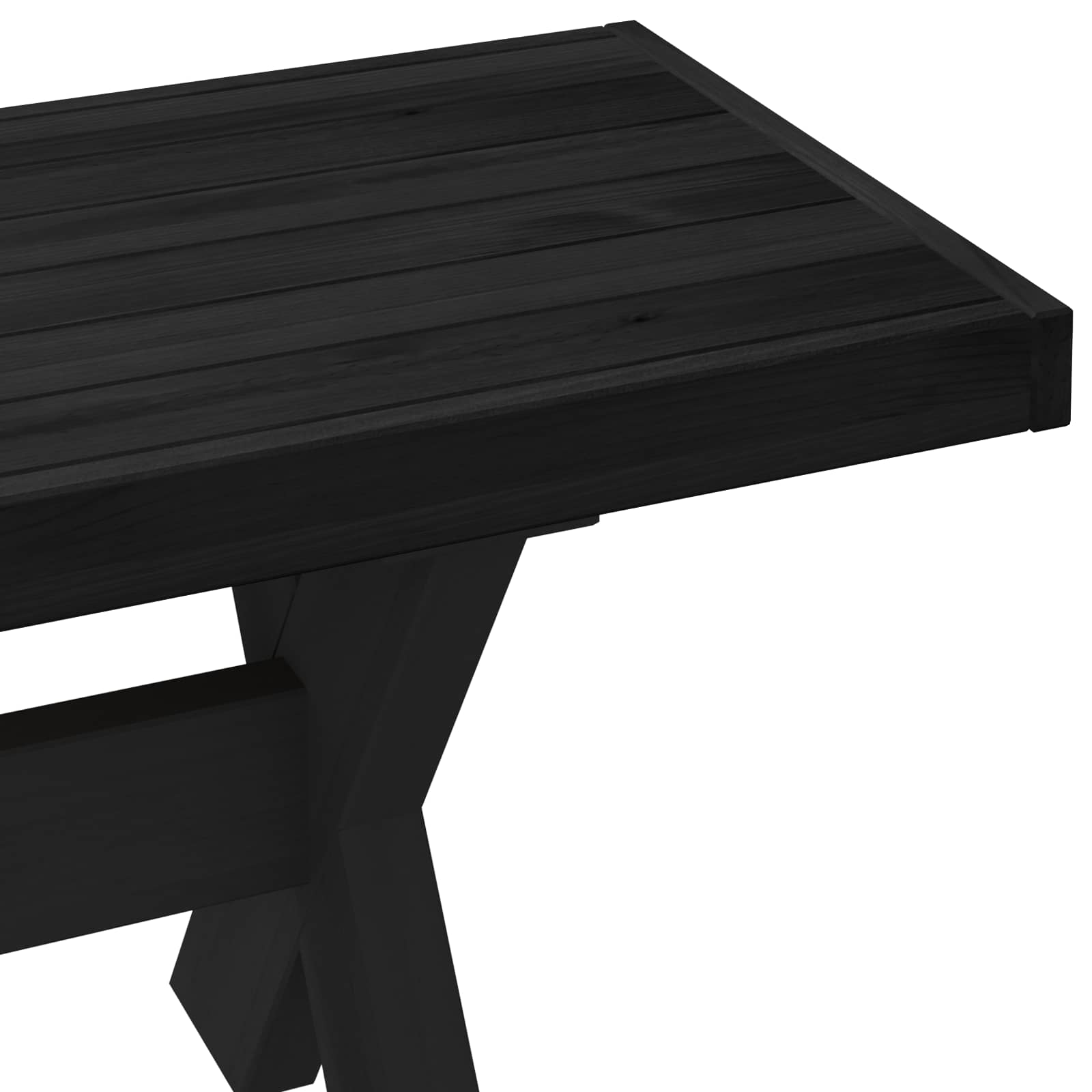 Klupa za blagovanje NOAIN 120 x 41 x 45 cm Masivna borovina