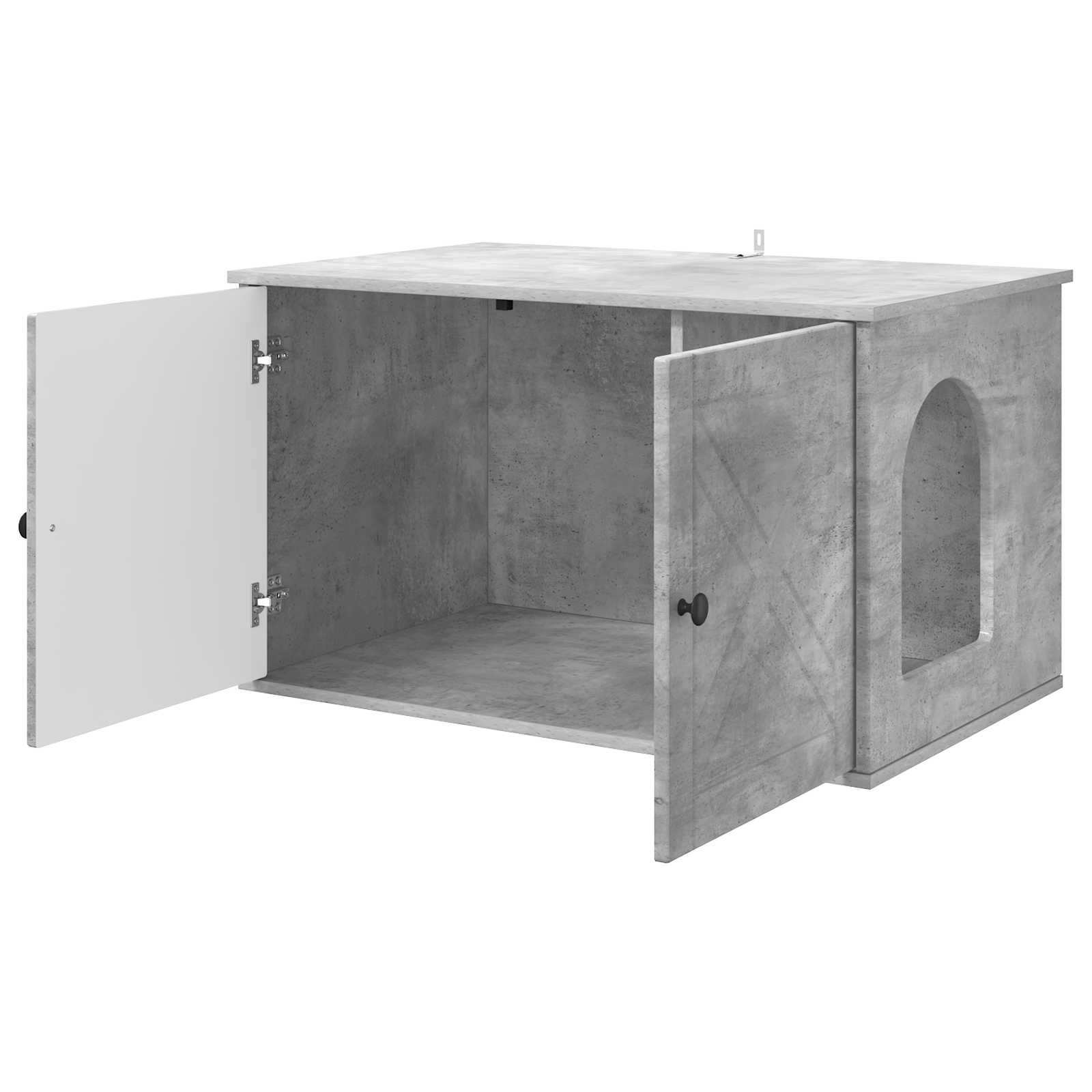Mačja Kuća Beton 85 x 55 x 50 cm Konstruirano drvo