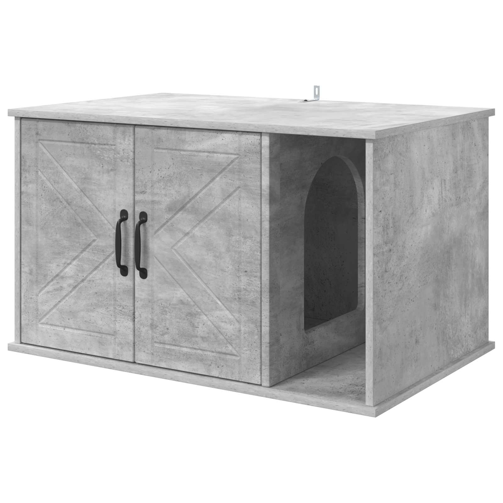 Mačja Kuća Beton 85 x 55 x 50 cm Konstruirano drvo