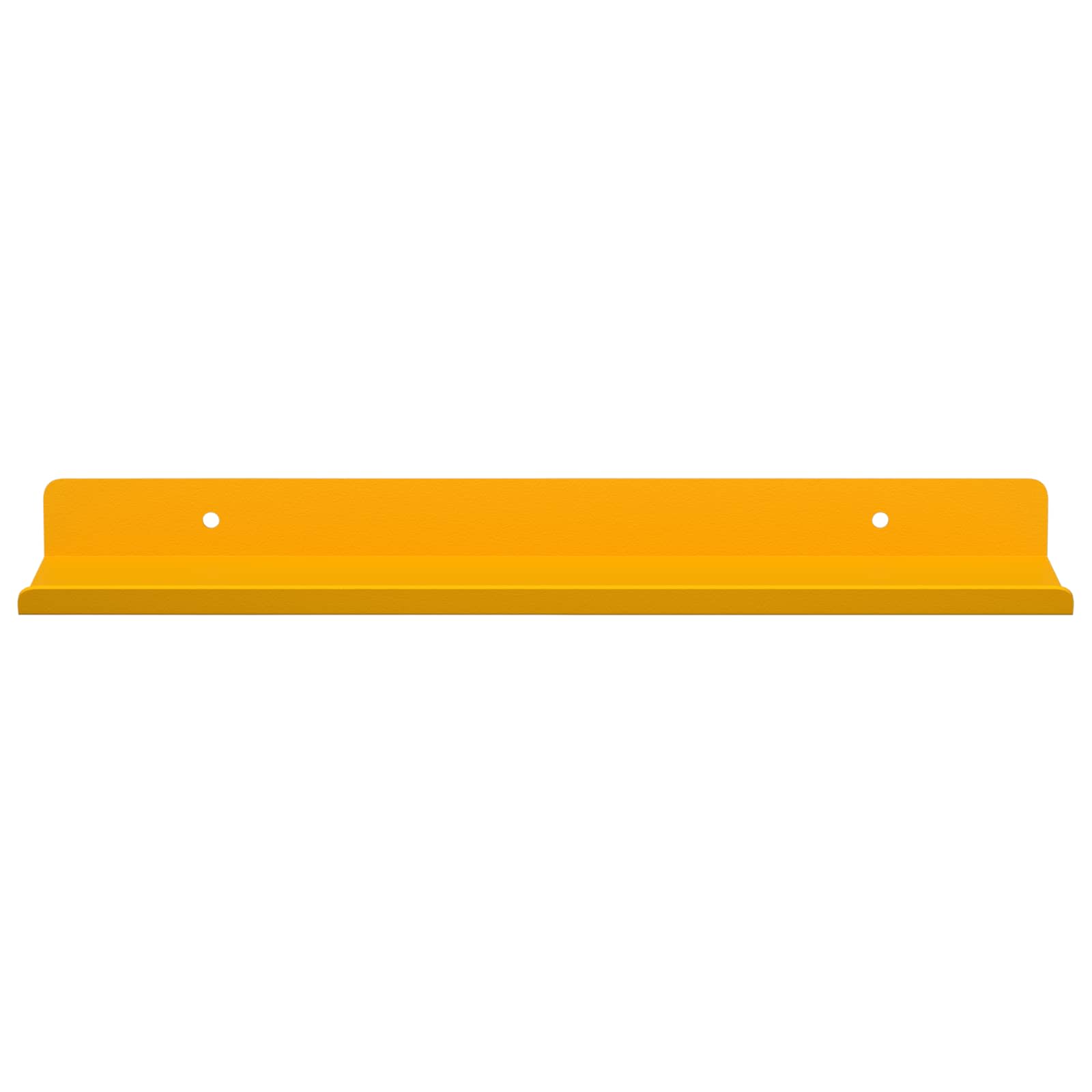 Lebdeća polica Zidne 2 pcs Žuta 30 x 9 x 2,5 cm Čelik