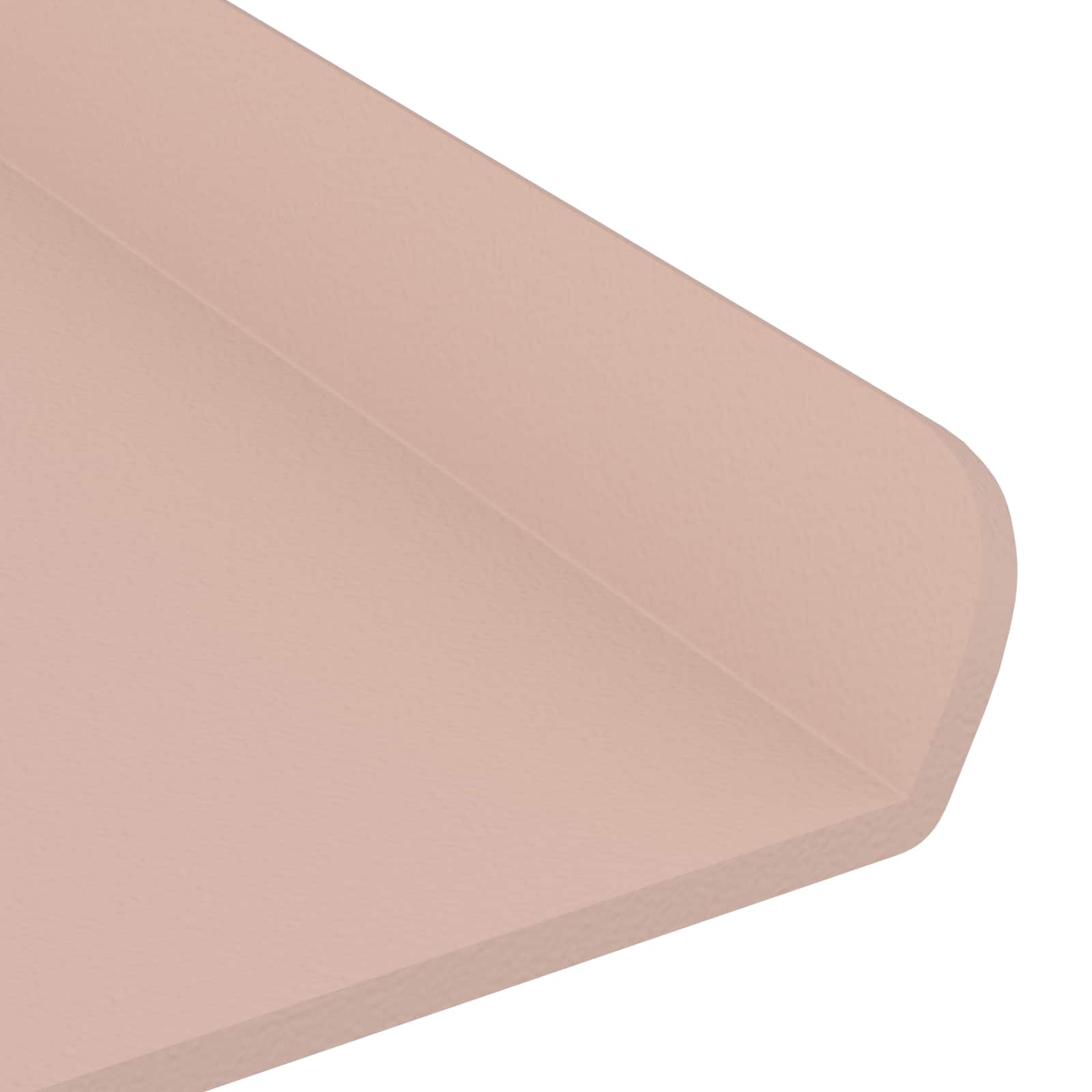 Lebdeća polica Zidne 4 pcs Ružičasta 60 x 8,5 x 2,5 cm Čelik