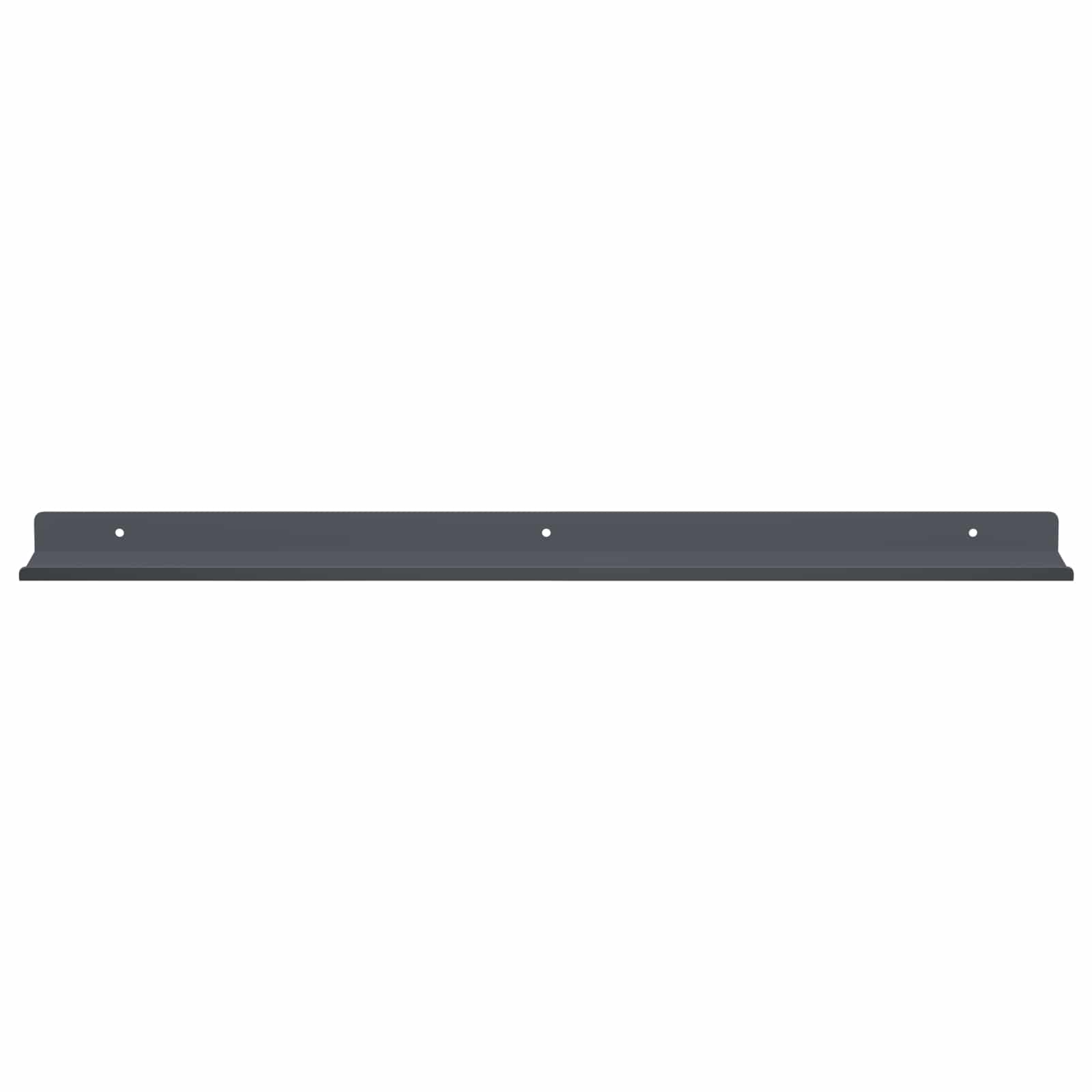 Lebdeća polica Zidne 4 pcs Antracit 60 x 8,5 x 2,5 cm Čelik