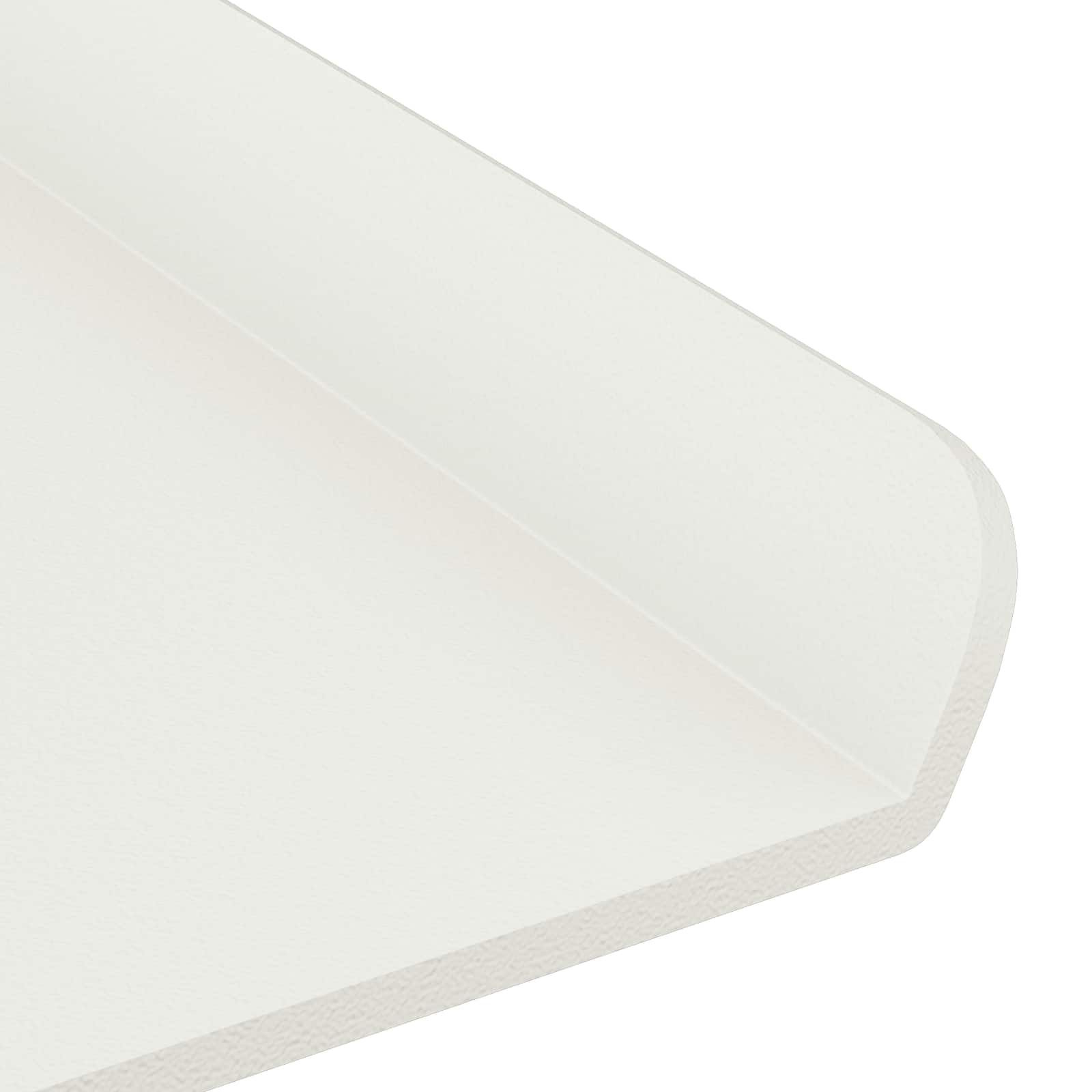 Lebdeća polica Zidne 4 pcs Bijeli 60 x 8,5 x 2,5 cm Čelik