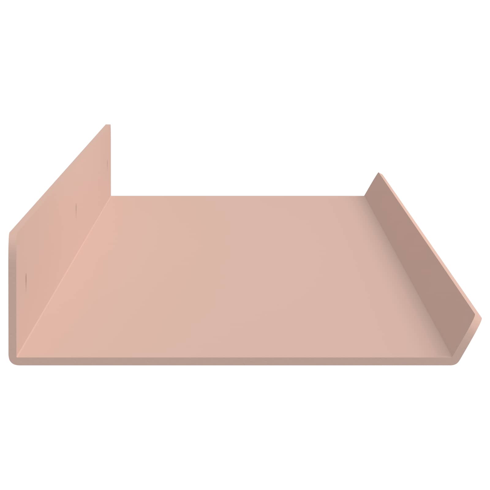 Lebdeća polica Zidna montaža 2 pcs Ružičasta 80 x 9 x 2,5 cm