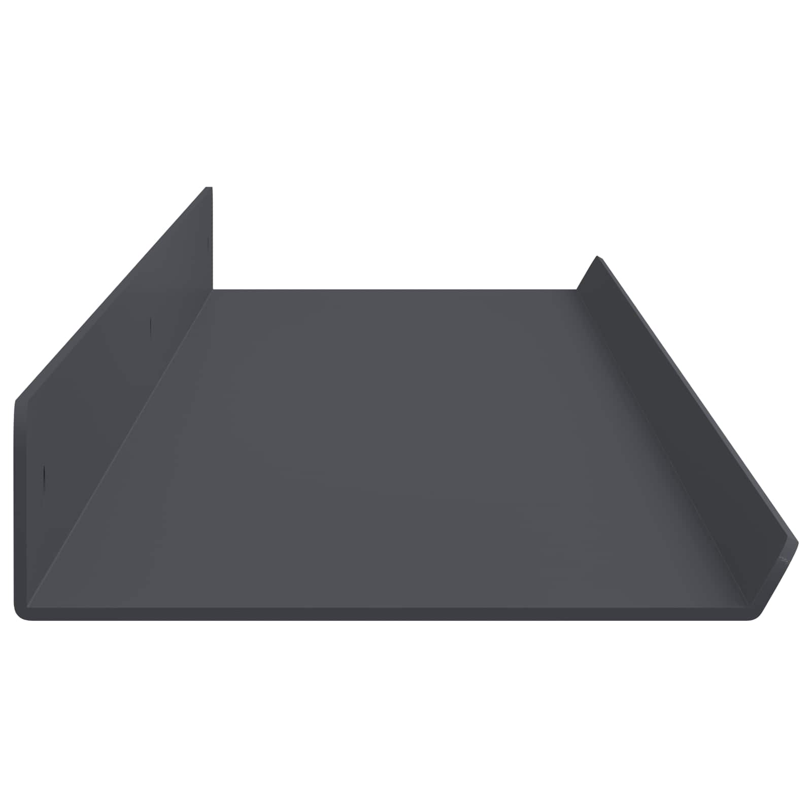 Lebdeća polica Zidne 2 pcs Antracit 100 x 9 x 2,5 cm Čelik