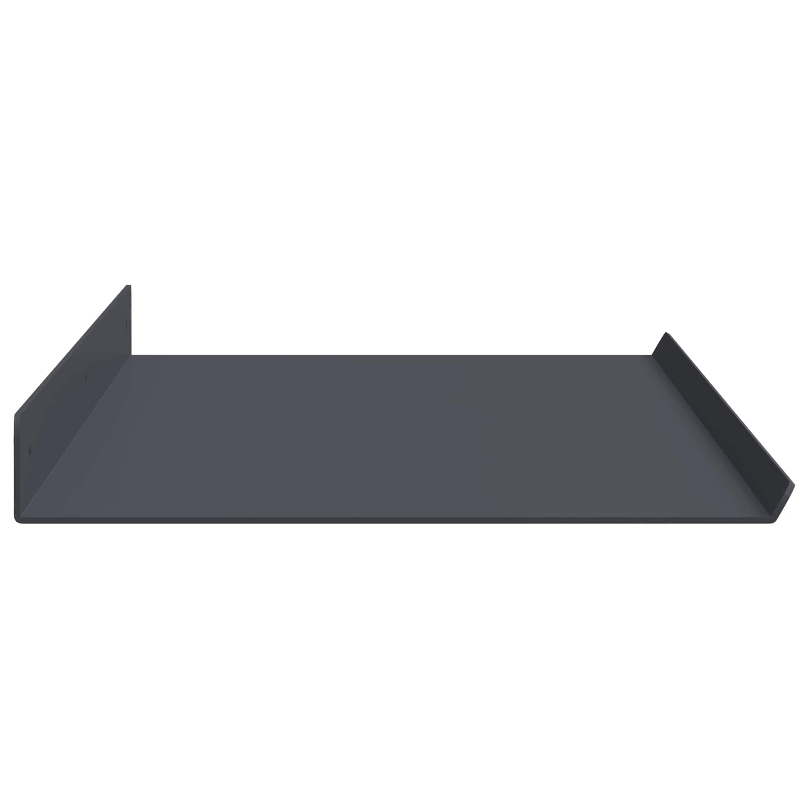 Lebdeća polica Zidne 4 pcs Antracit 80 x 18 x 2,5 cm Čelik