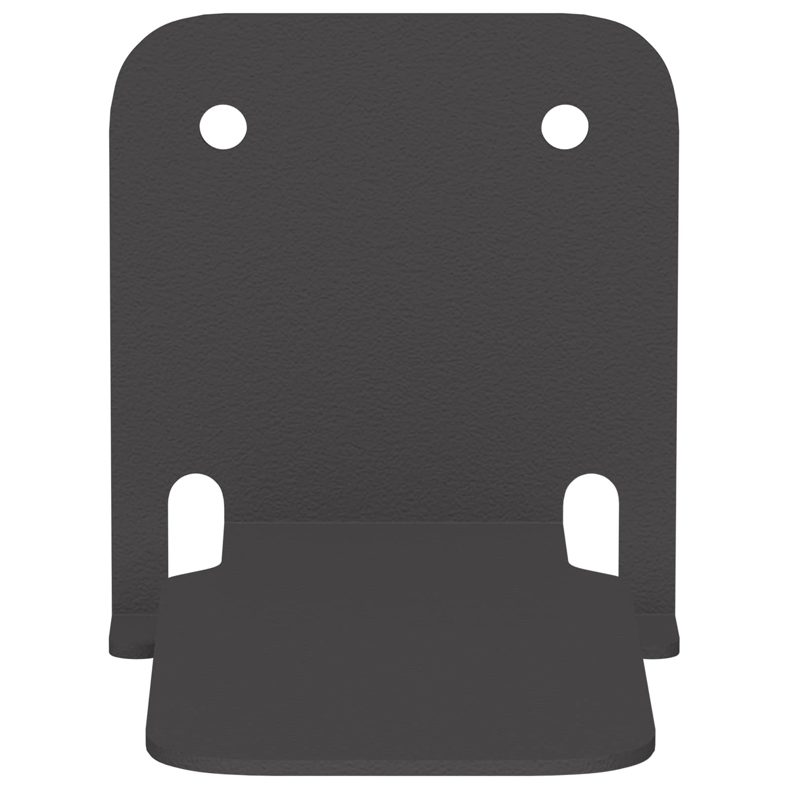 Nevidljiva leteća polica s policom 4 pcs Crna 6 x 11 x 6,5 cm