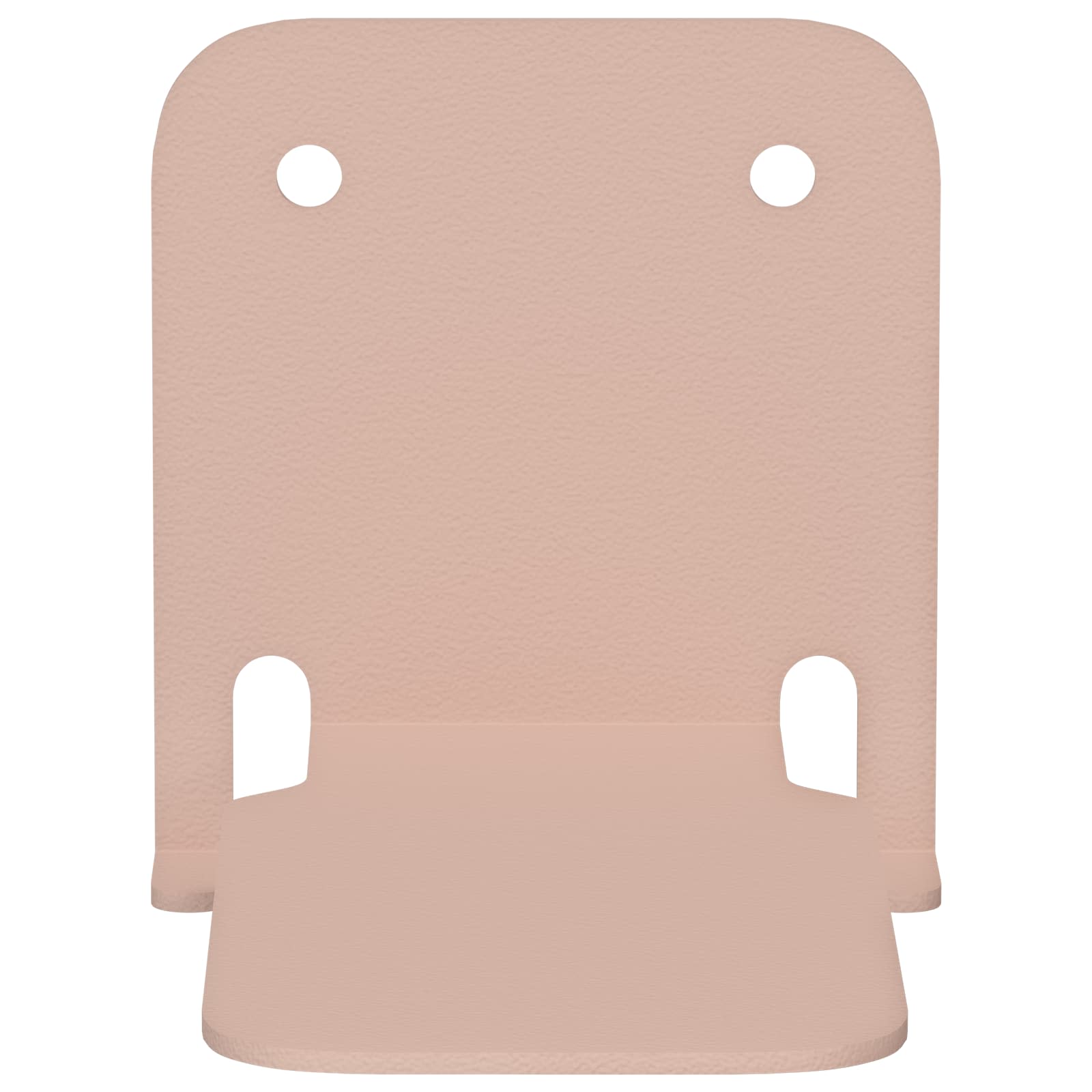 Lebdeća polica s policom 8 pcs Ružičasta 6 x 10,8 x 6,6 cm