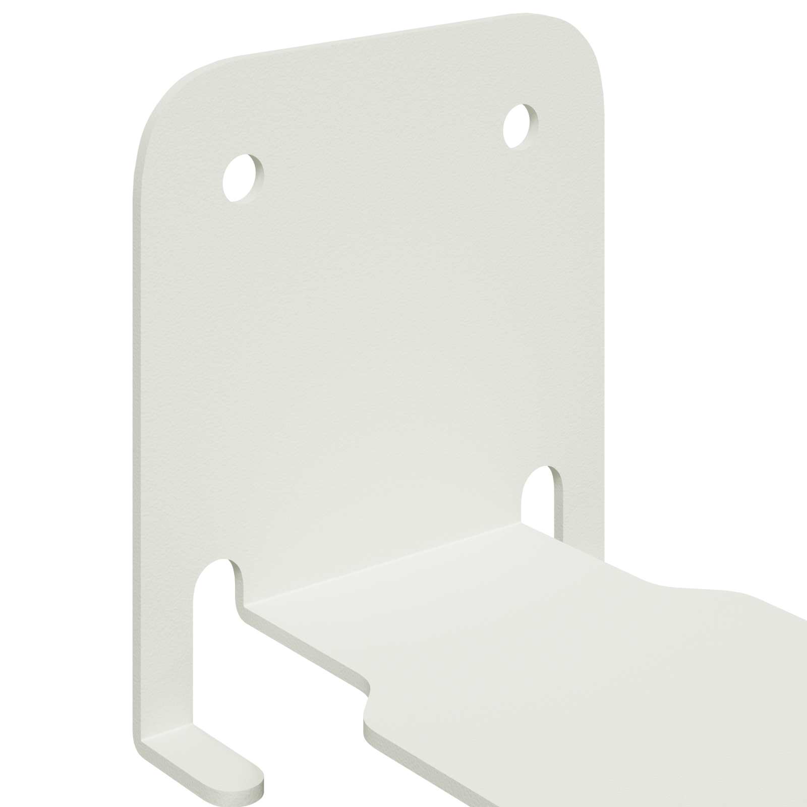 Lebdeća polica s policom Zidne 8 pcs Bijeli 6 x 10,8 x 6,6 cm