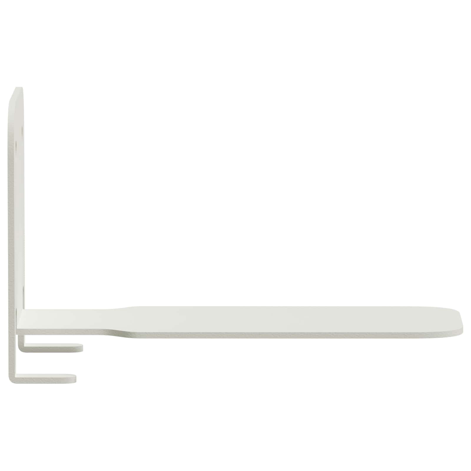 Lebdeća polica s policom Zidne 8 pcs Bijeli 6 x 10,8 x 6,6 cm