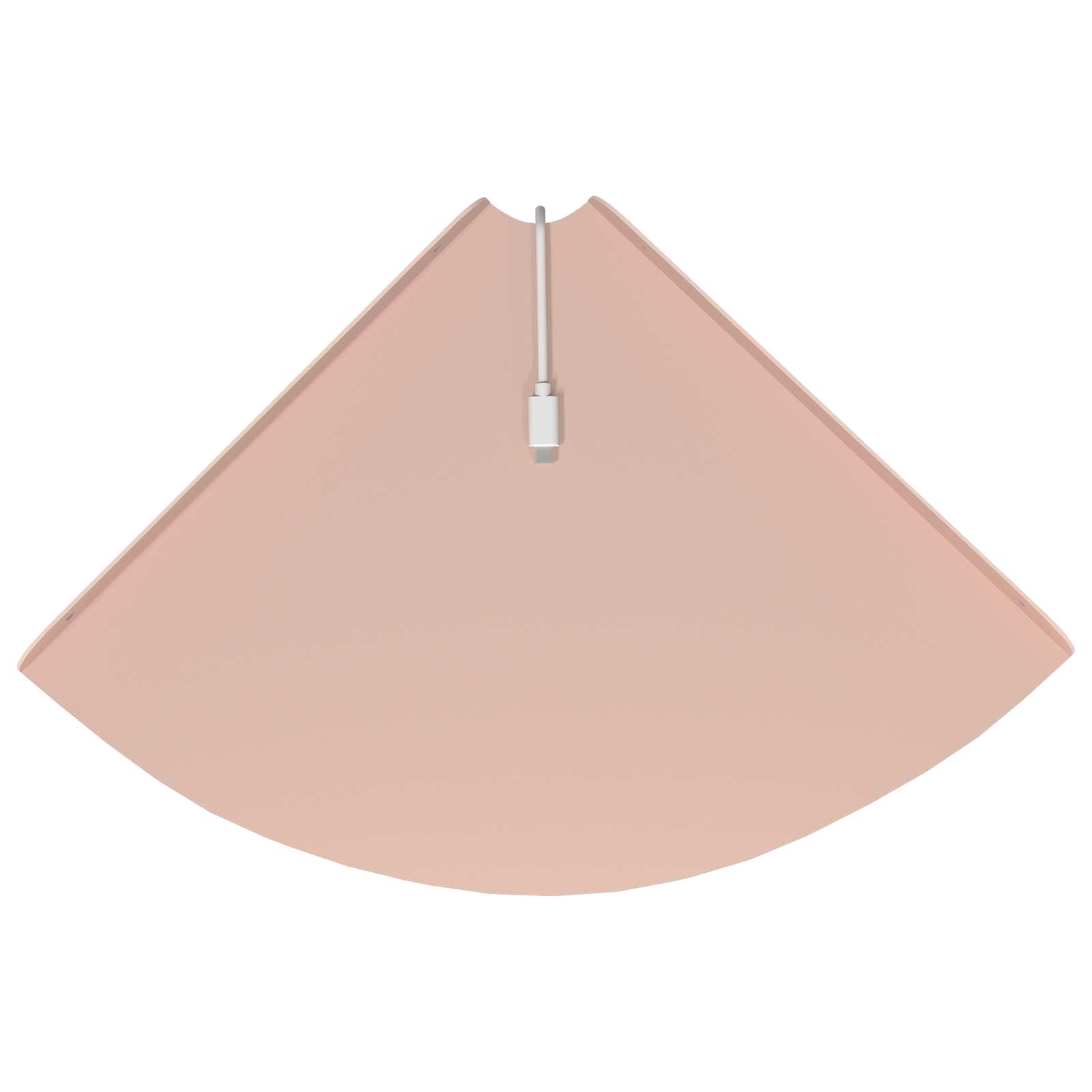 Lebdeća polica s policom 2 pcs Ružičasta 30 x 30 x 2 cm