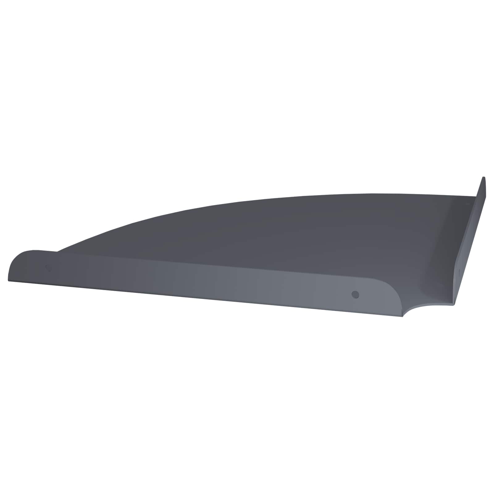 Lebdeća polica s policom 4 pcs Antracit 30 x 30 x 2 cm