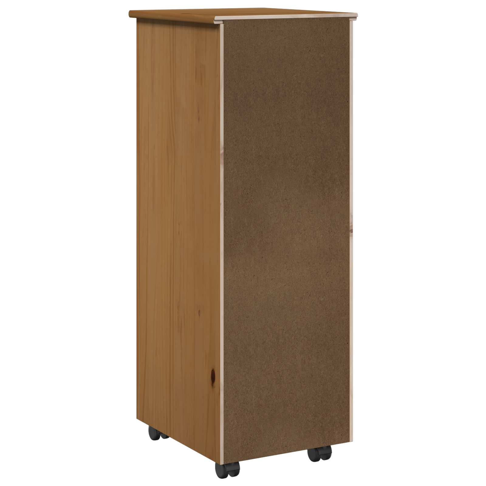 Mobilni ormar Medeno smeđa 34 x 39 x 93,5 cm Čvrsto borovo drvo