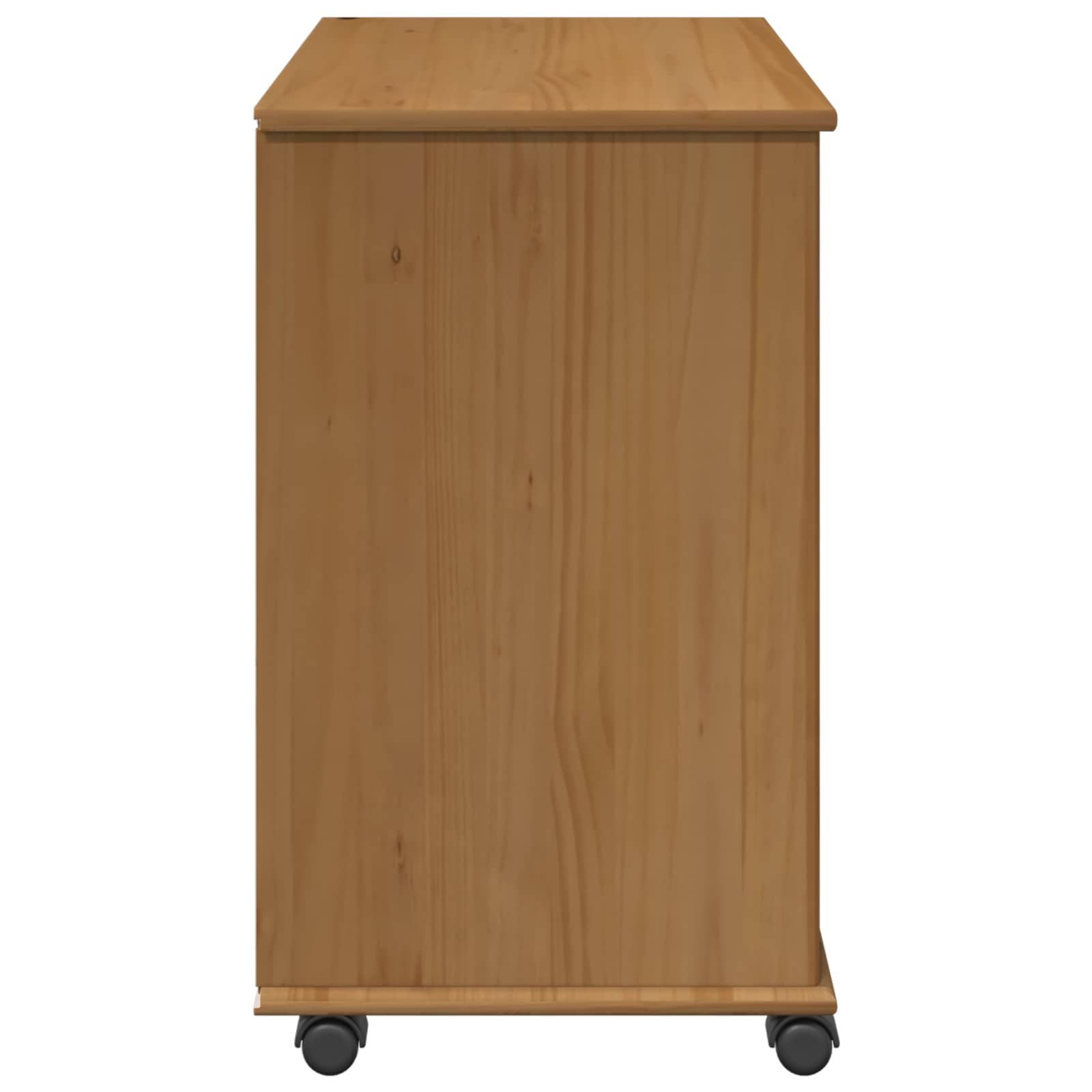 Mobilni ormar s kotačem Medeno smeđa 63,5 x 39 x 65,5 cm