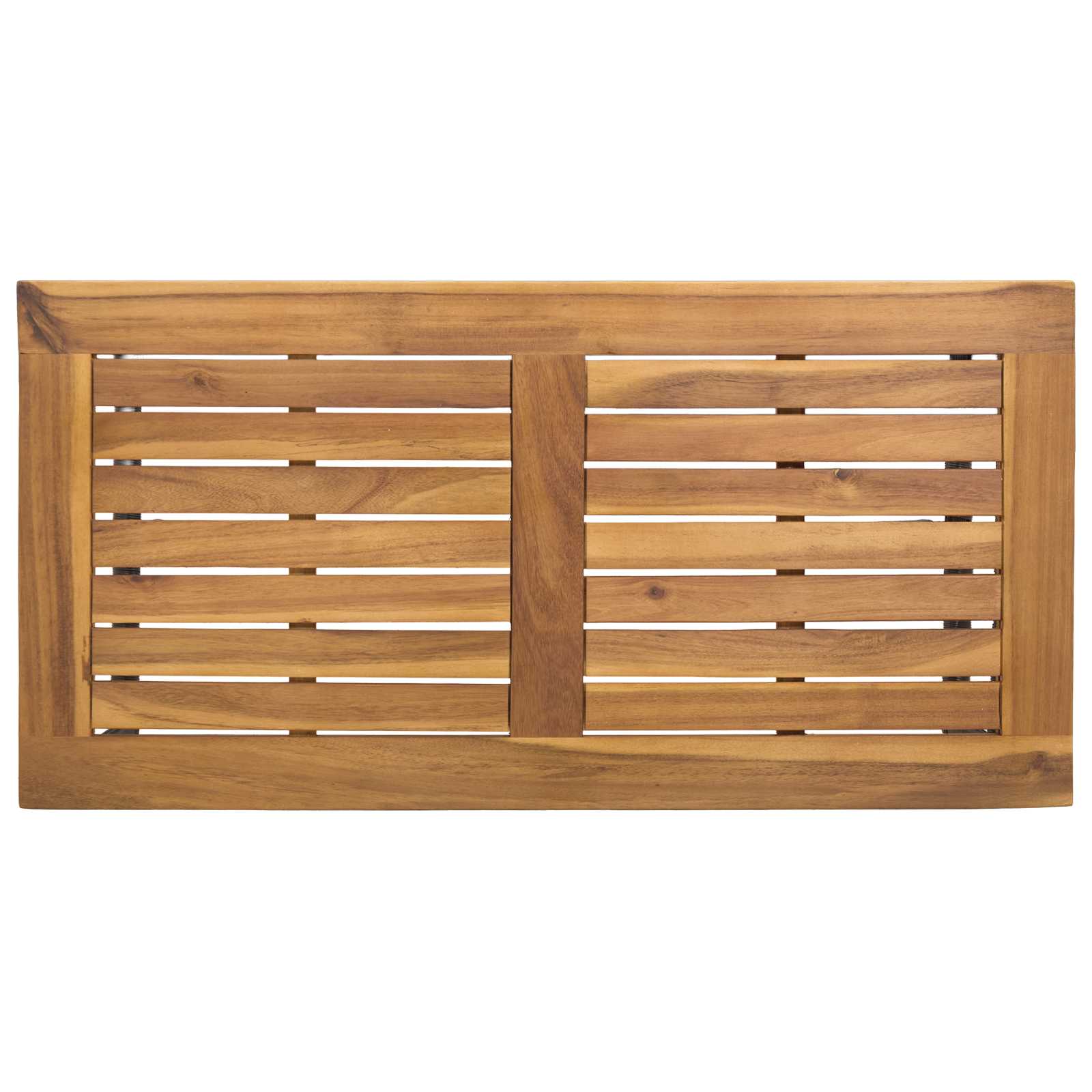 Set vanjskog namještaja 4 pcs Crna i krem-bijela poliratan