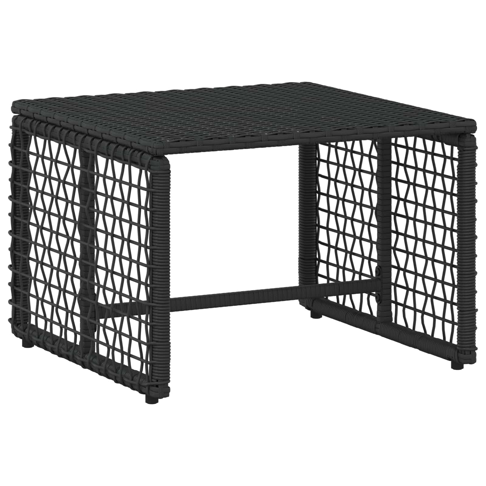 Set vanjskog namještaja s jastukom 5 pcs Crna i Tirkizna