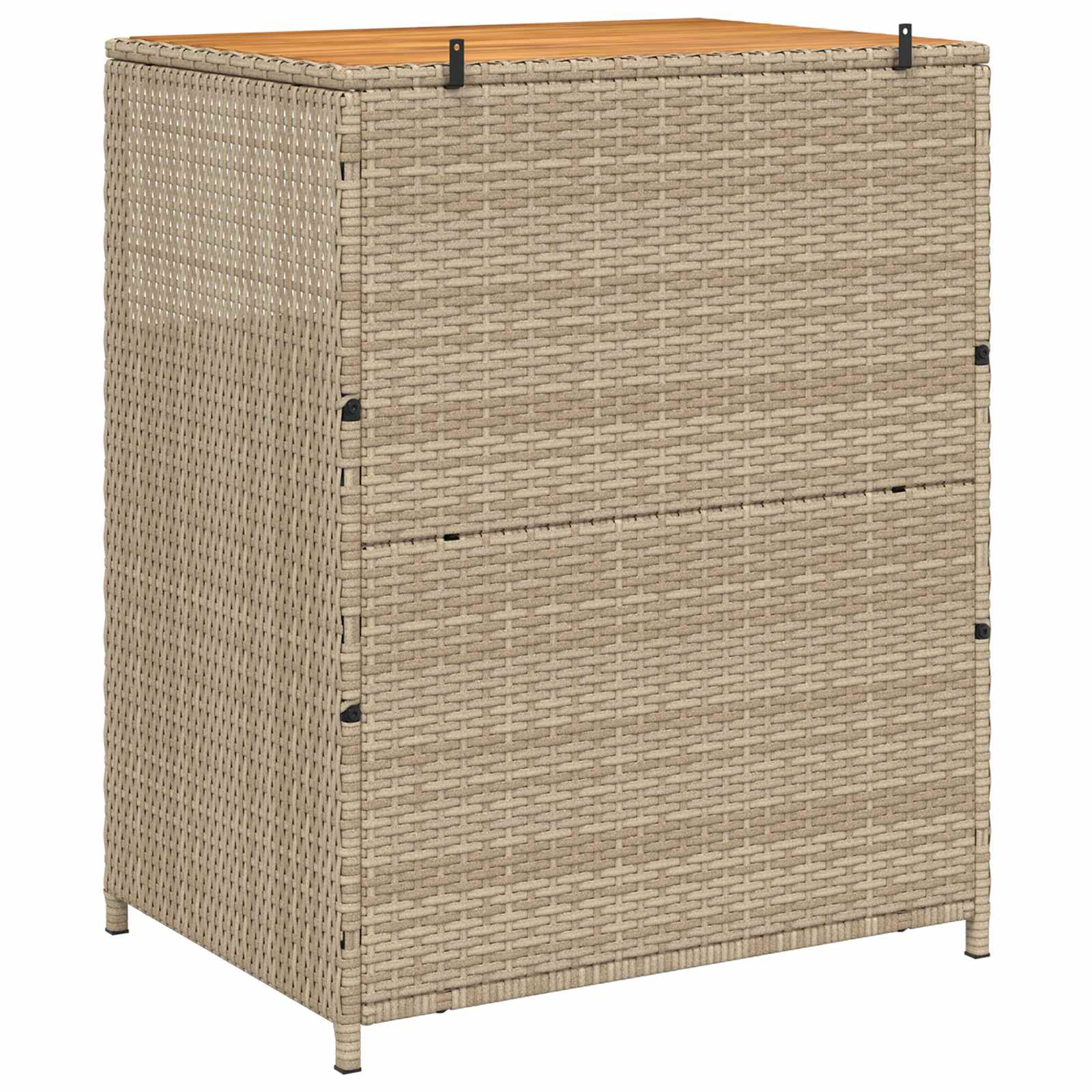Cabinet s policom Bež 70 x 50 x 87 cm Poliester i Roly Rattan