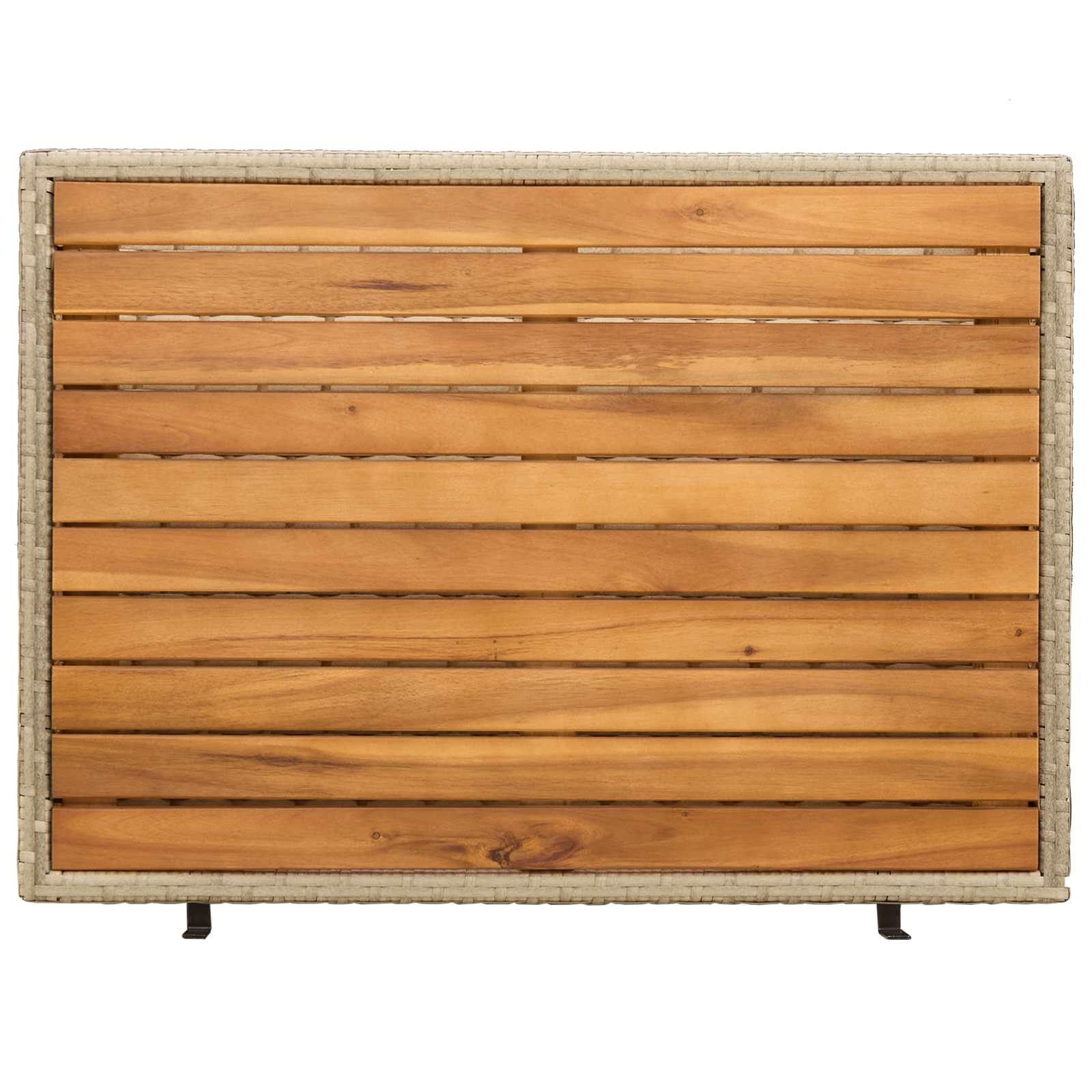 Cabinet s policom Bež 70 x 50 x 87 cm Poliester i Roly Rattan