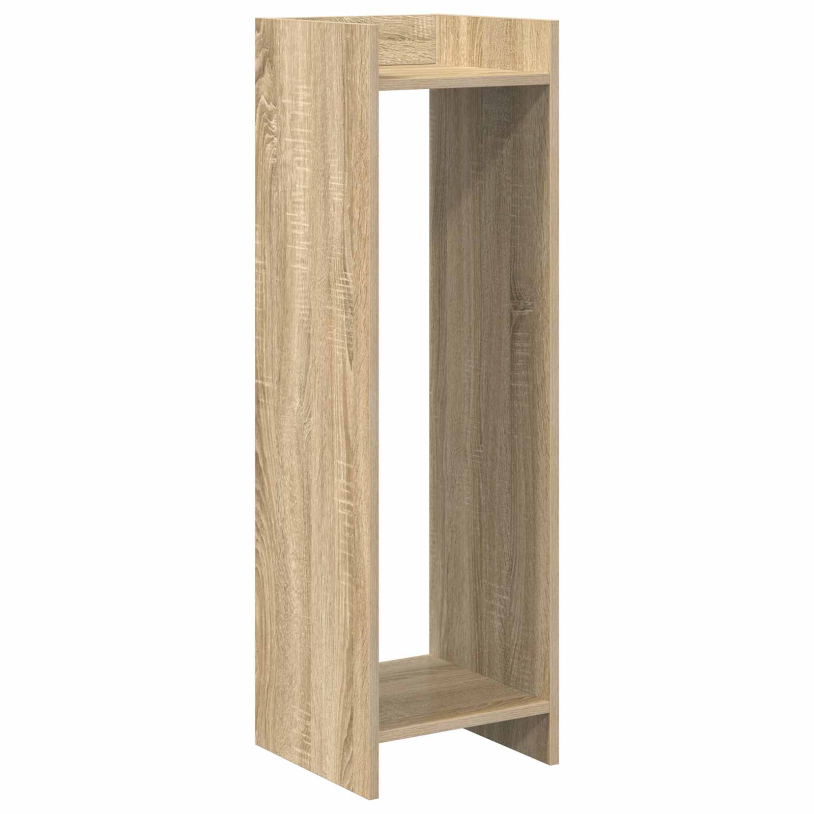 Stalak za biljke s policom Sonoma hrast 30 x 30 x 100 cm