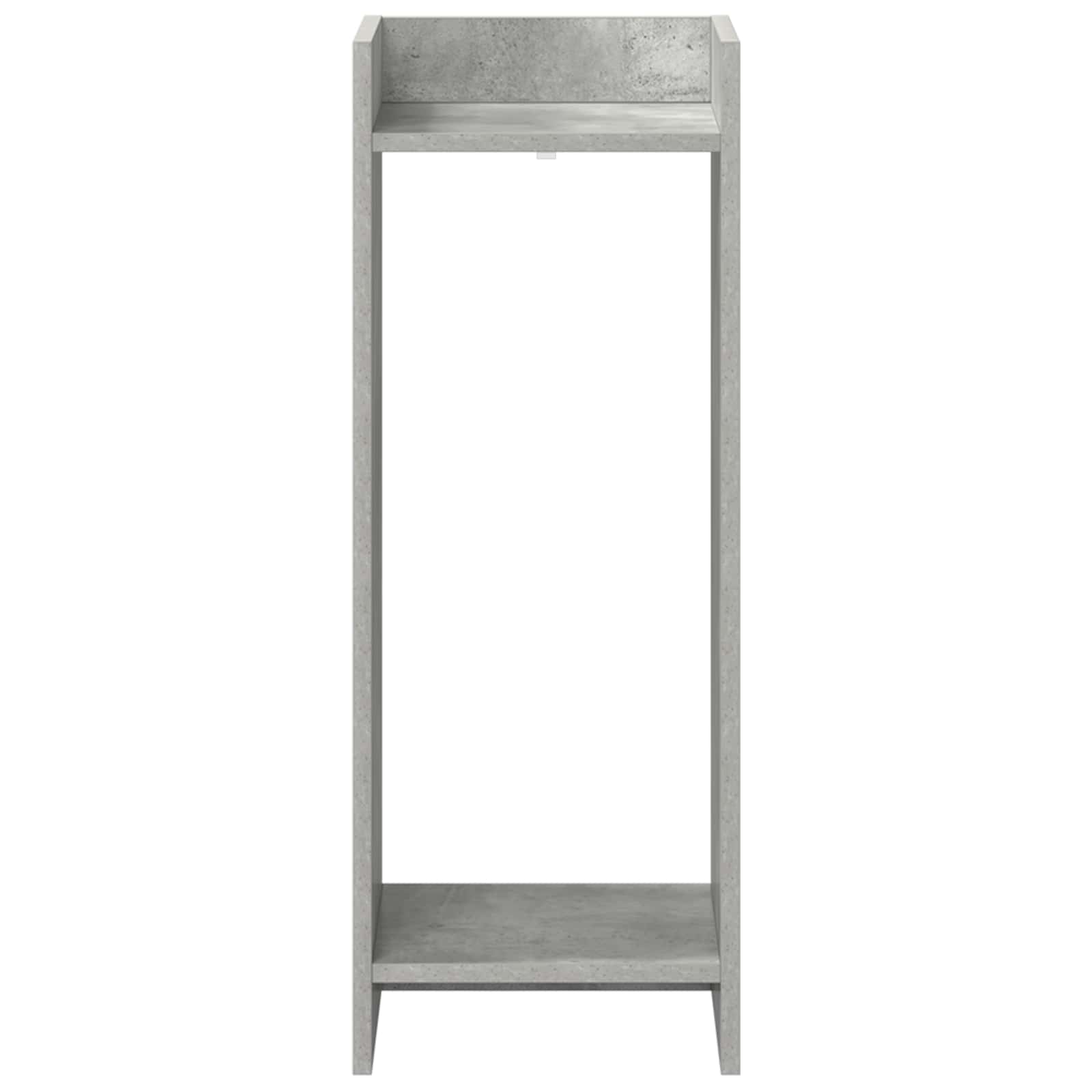 Stalak za biljke s policom Betonsko Siva 30 x 30 x 80 cm