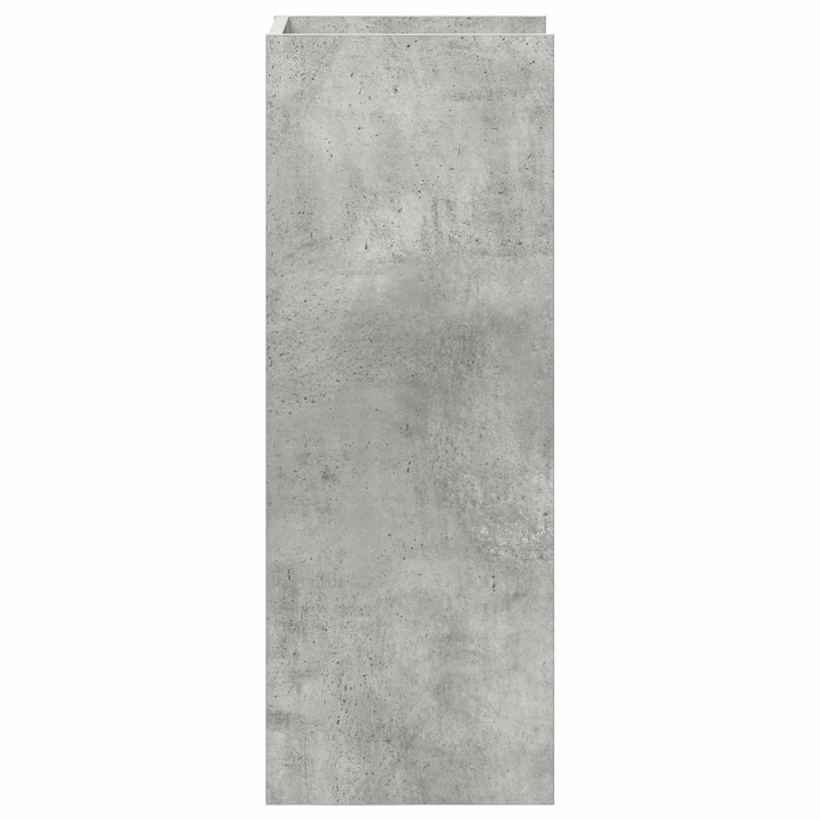 Stalak za biljke s policom Betonsko Siva 30 x 30 x 80 cm