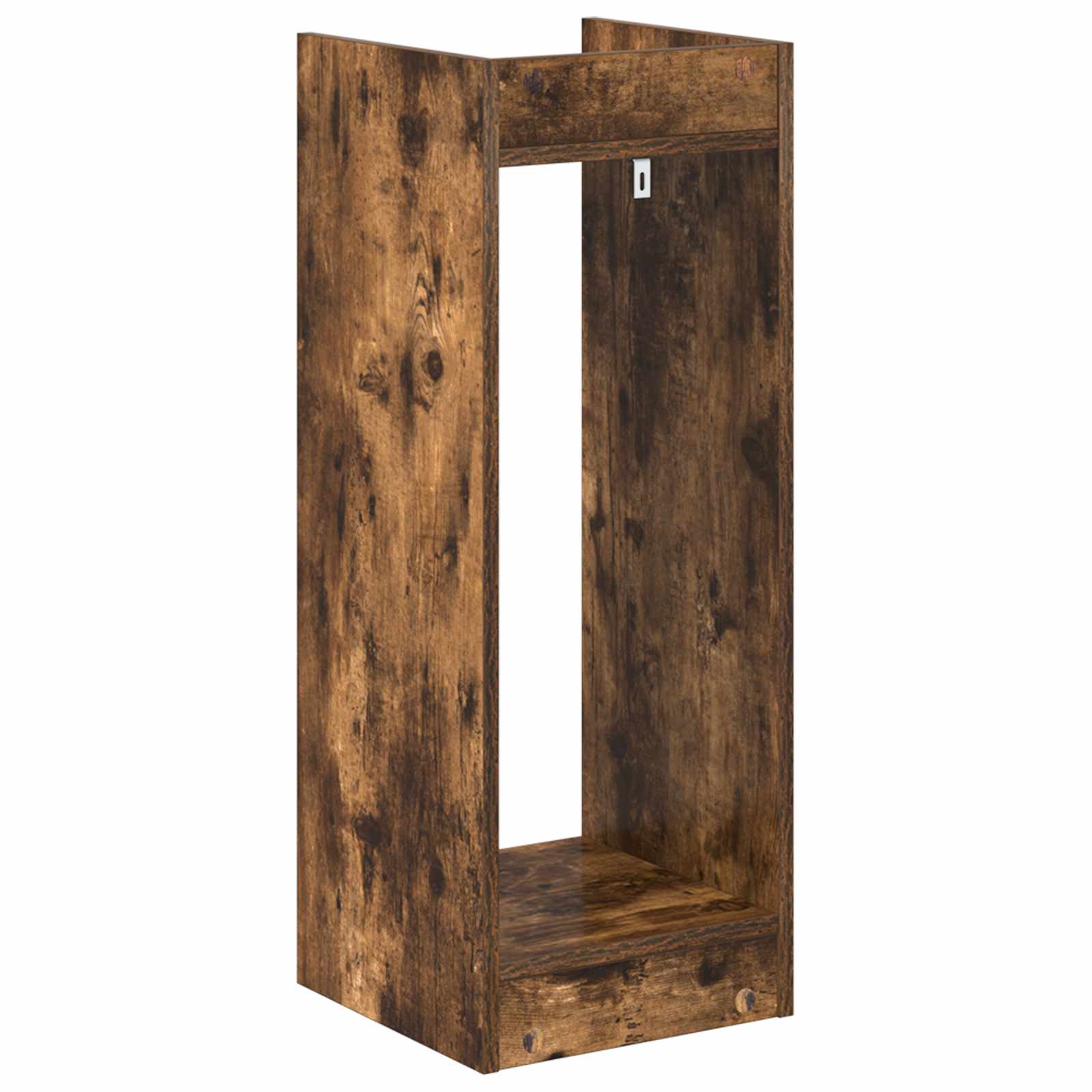 Stalak za biljke s policom 2 pcs Dimljeni Hrast 30 x 30 x 80 cm
