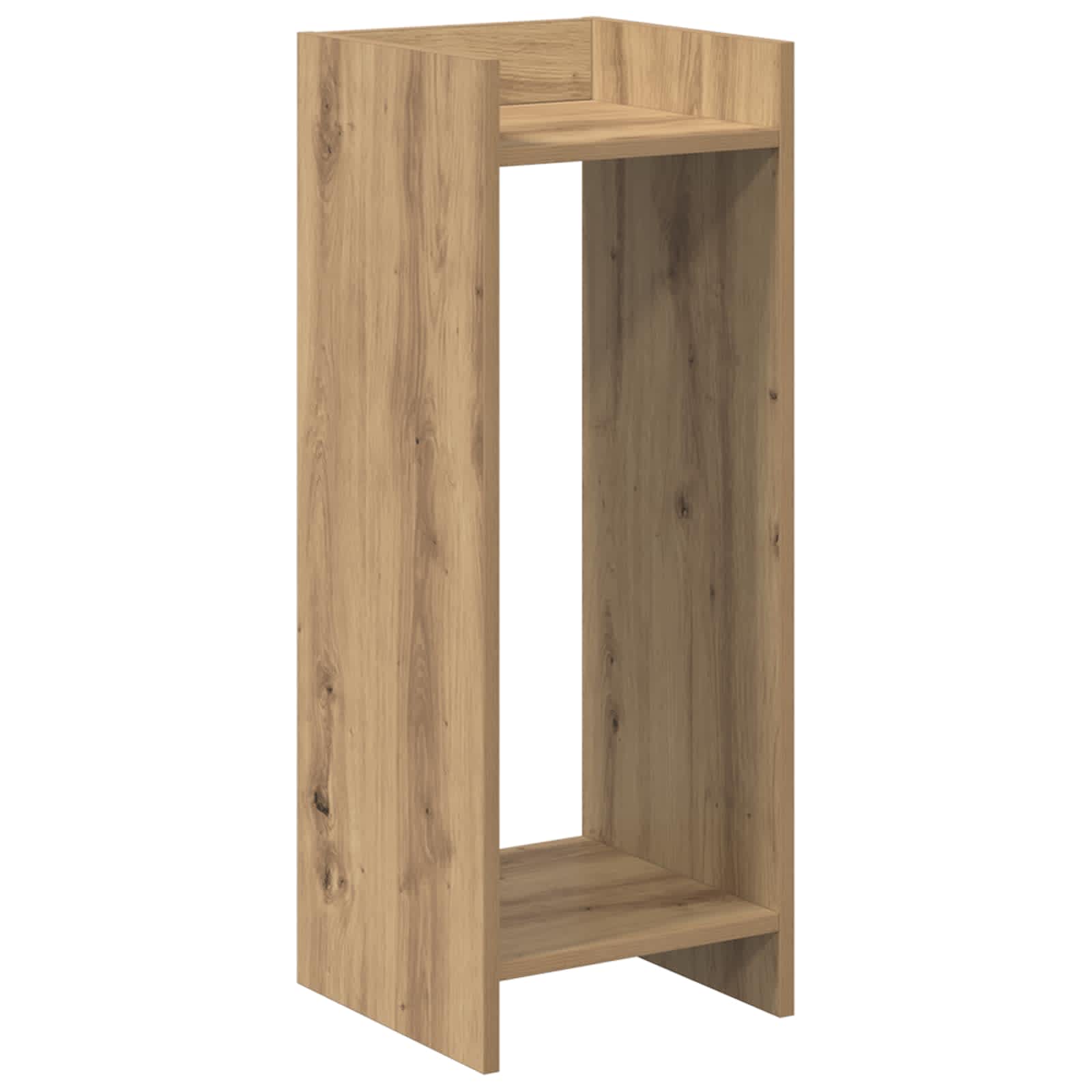 Stalak za biljke s policom 2 pcs Zanatski Hrast 30 x 30 x 80 cm