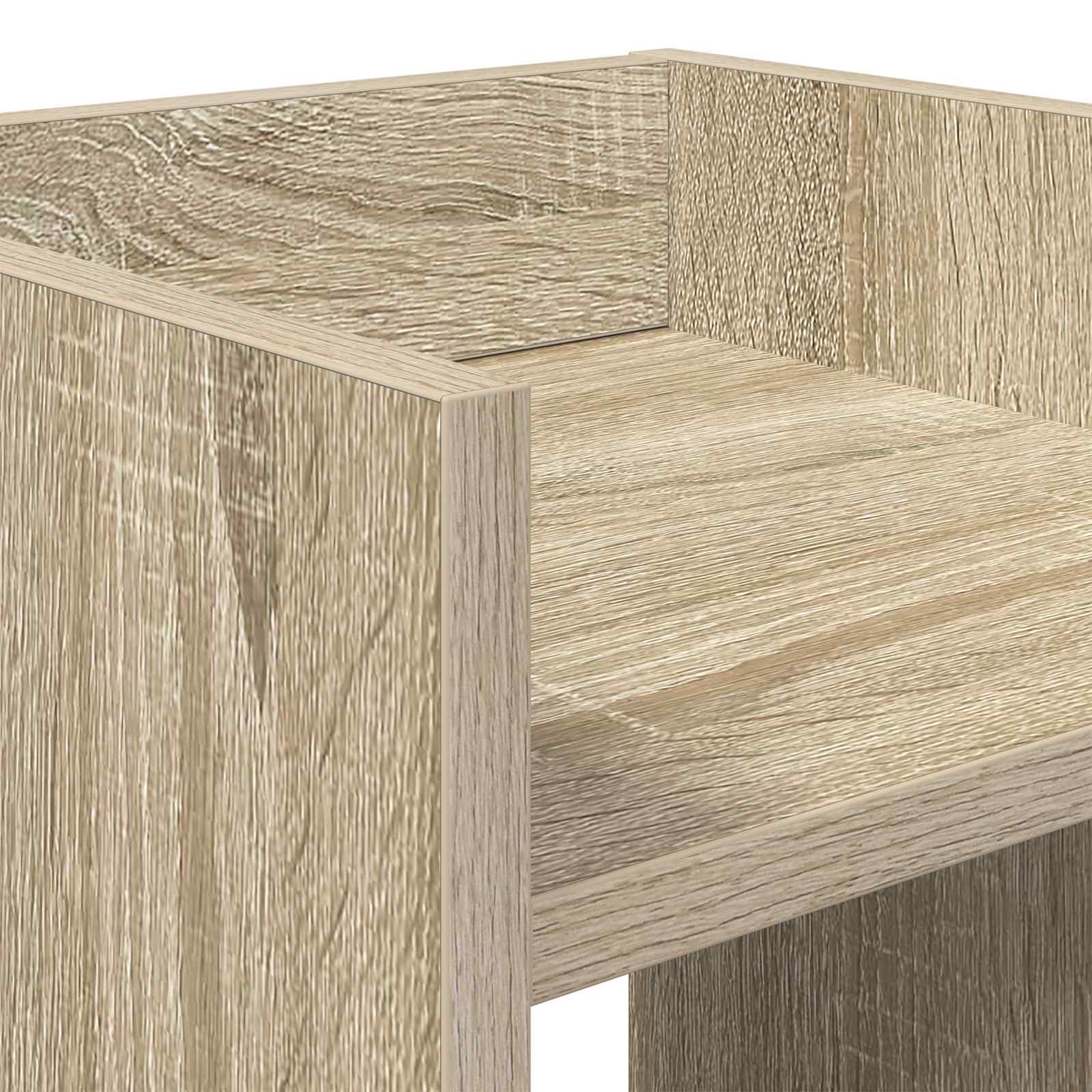 Stalak za biljke s policom 2 pcs Sonoma hrast 30 x 30 x 60 cm