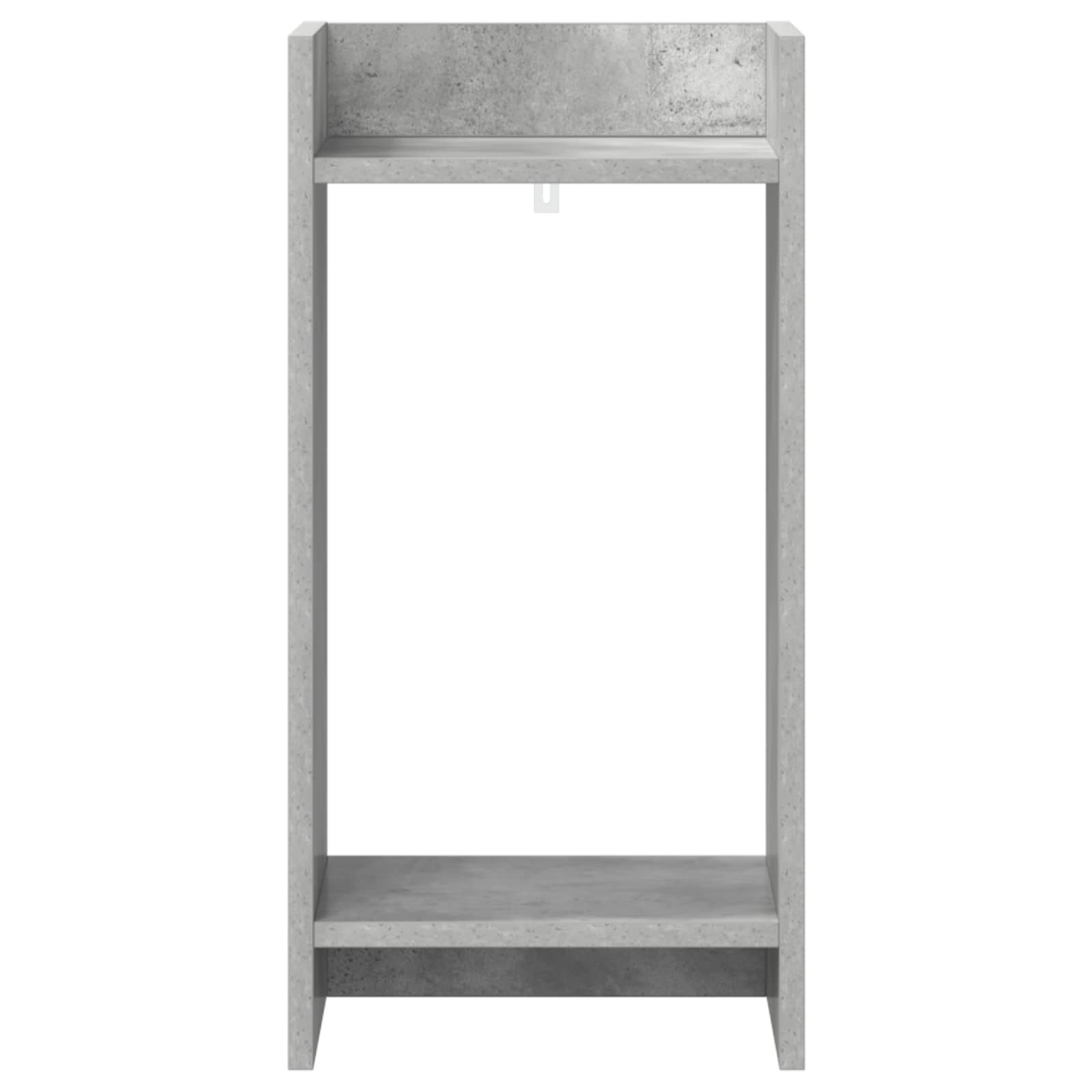 Stalak za biljke s policom 2 pcs Betonsko Siva 30 x 30 x 60 cm
