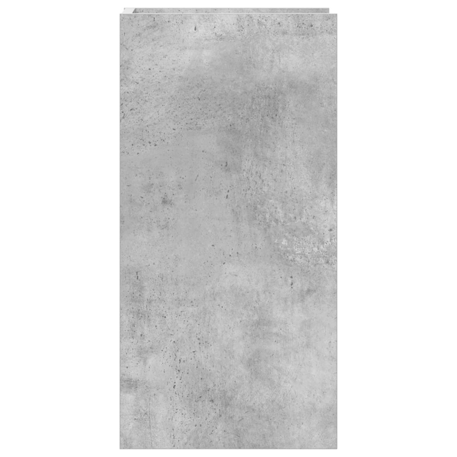 Stalak za biljke s policom 2 pcs Betonsko Siva 30 x 30 x 60 cm