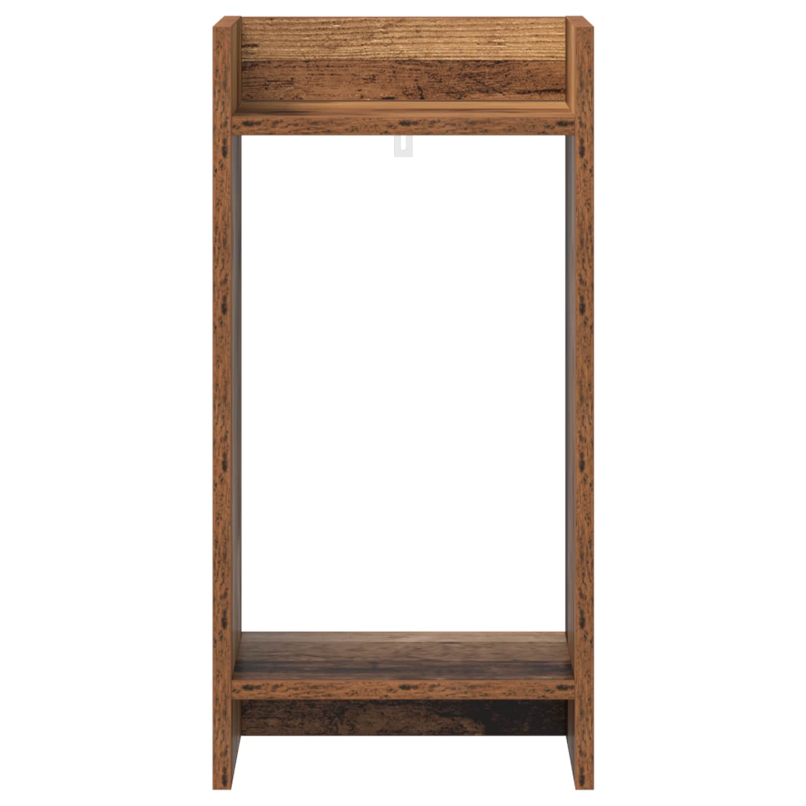 Stalak za biljke s policom 2 pcs Staro drvo 30 x 30 x 60 cm