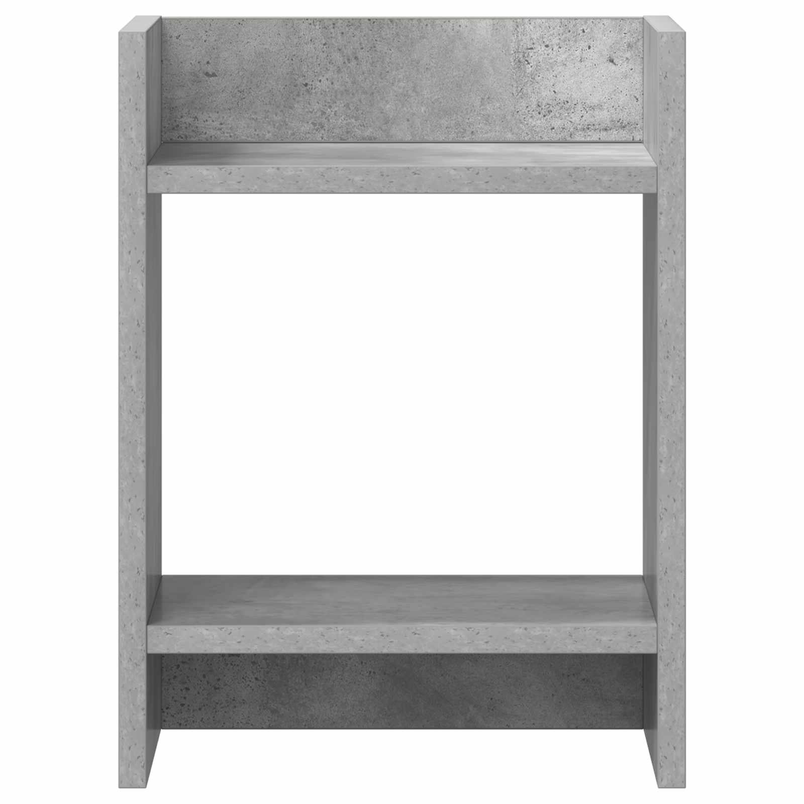 Stalak za biljke s policom 2 pcs Betonsko Siva 30 x 30 x 40 cm