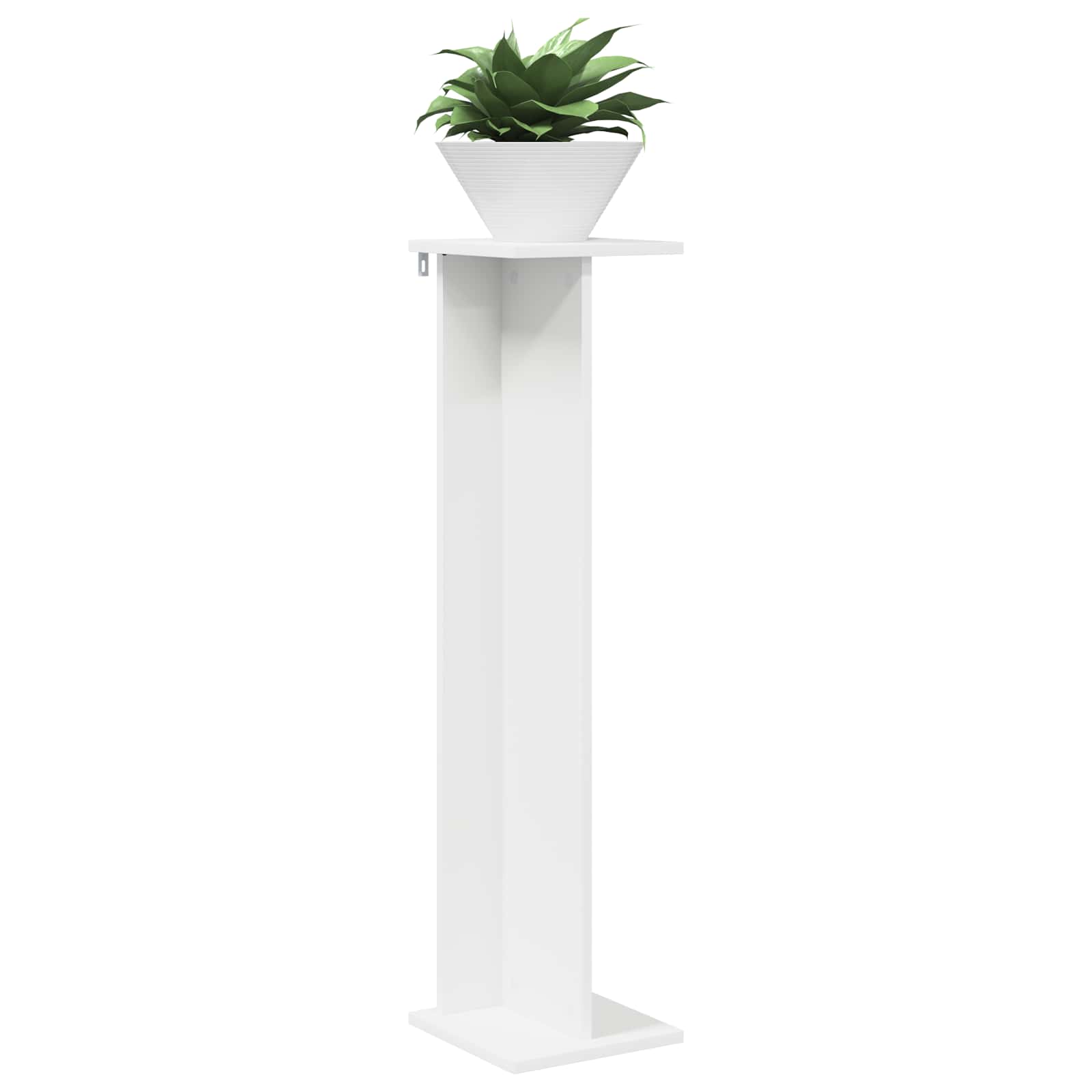 Stalak za biljke 2 pcs Bijeli 25 x 25,5 x 100,5 cm