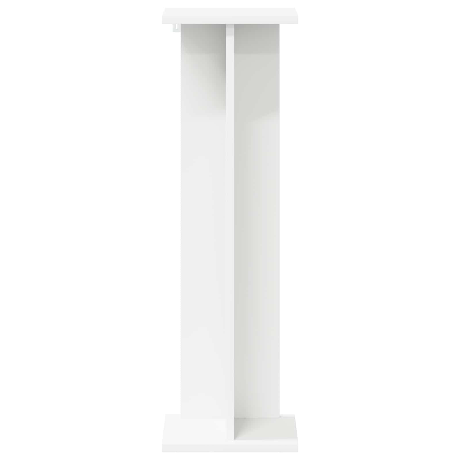 Stalak za biljke 2 pcs Bijeli 25 x 25,5 x 80,5 cm
